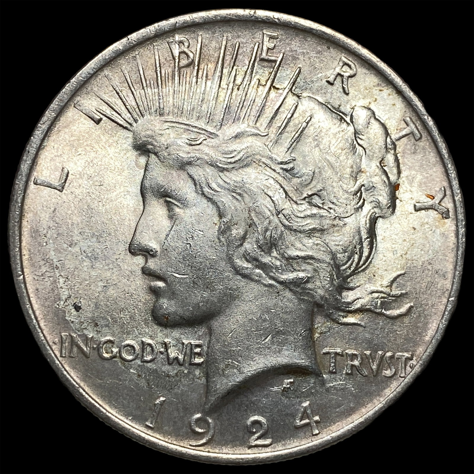 1924 Silver Peace Dollar UNCIRCULATED (1 of 2)
