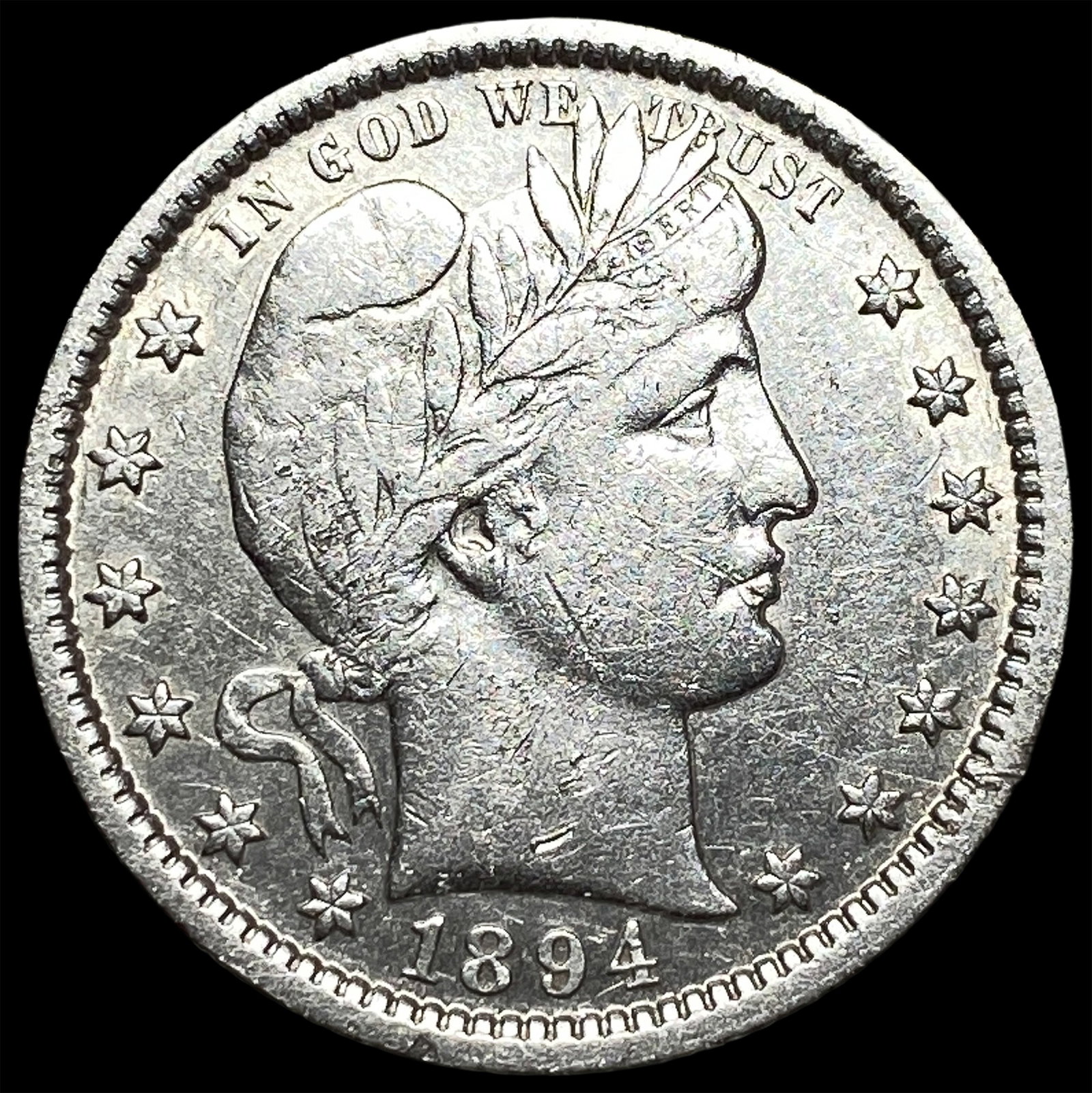 1894 Barber Quarter UNCIRCULATED: 1894 Barber Quarter UNCIRCULATED