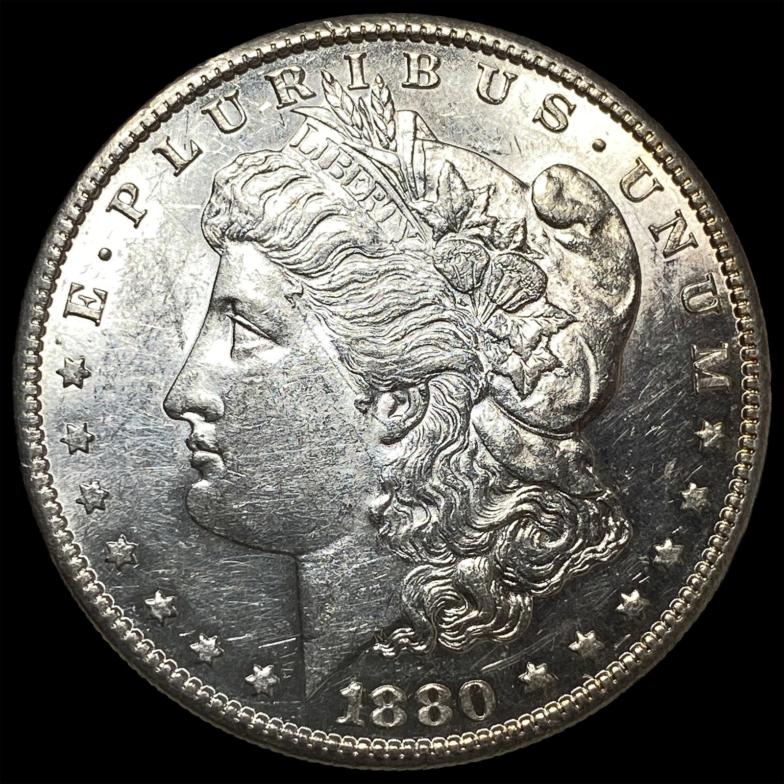 1880-S Silver Morgan Dollar UNCIRCULATED: 1880-S Silver Morgan Dollar UNCIRCULATED