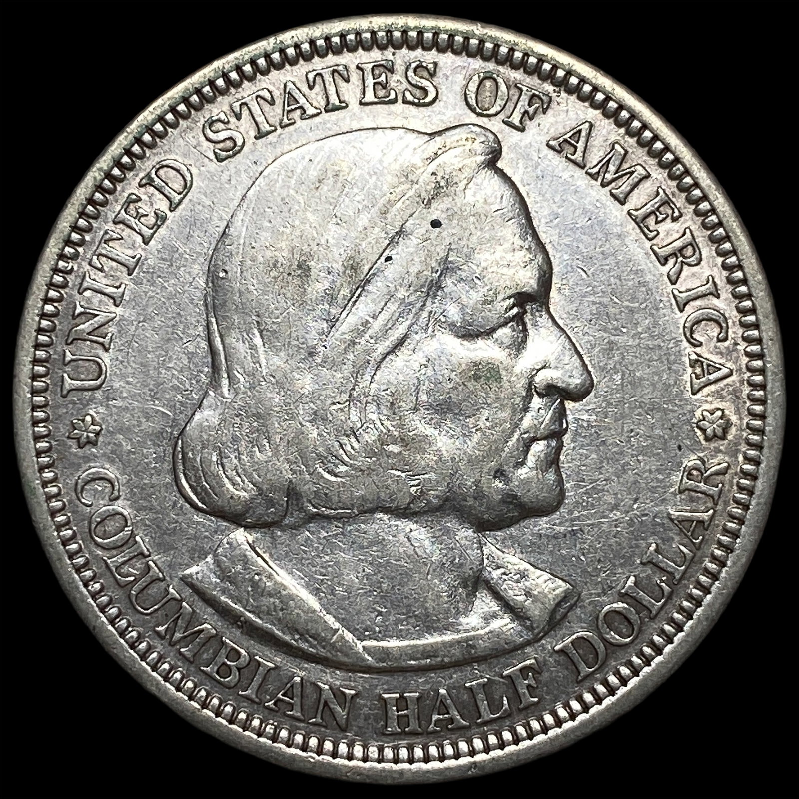 1893 Columbian Exposition Half Dollar NEARLY UNCIRCULATED (1 of 2)