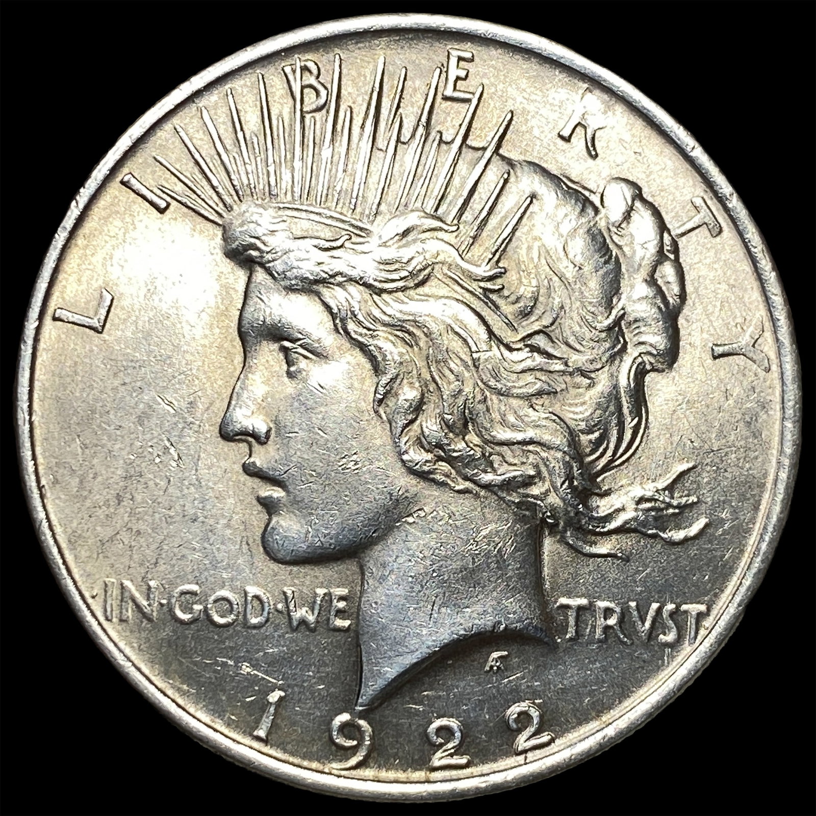 1922 Silver Peace Dollar UNCIRCULATED: 1922 Silver Peace Dollar UNCIRCULATED