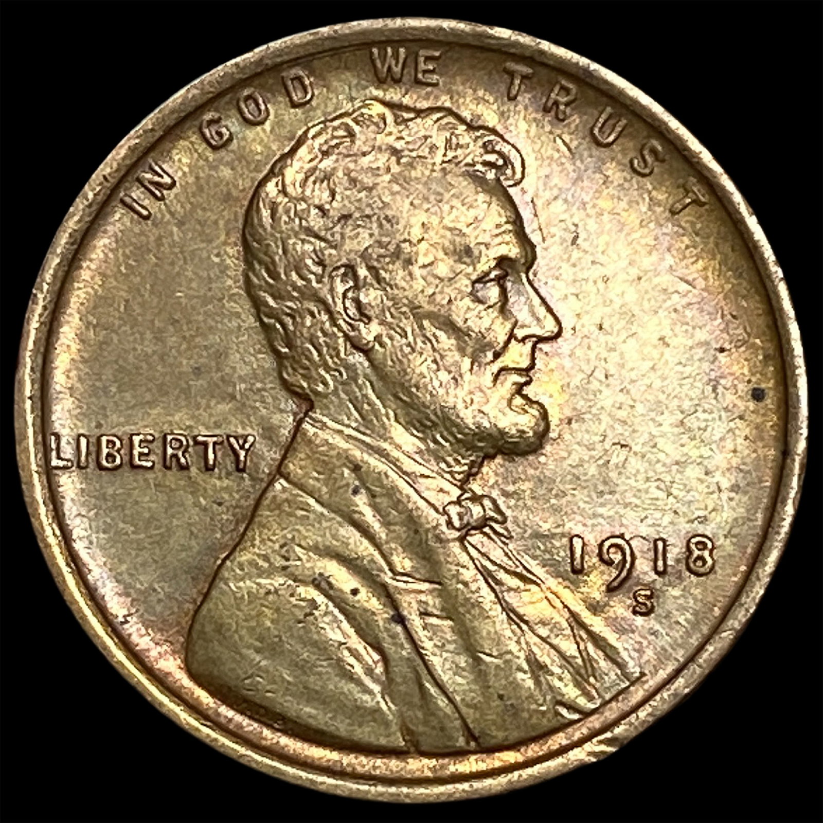 1918-S Lincoln Wheat Cent UNCIRCULATED (1 of 2)