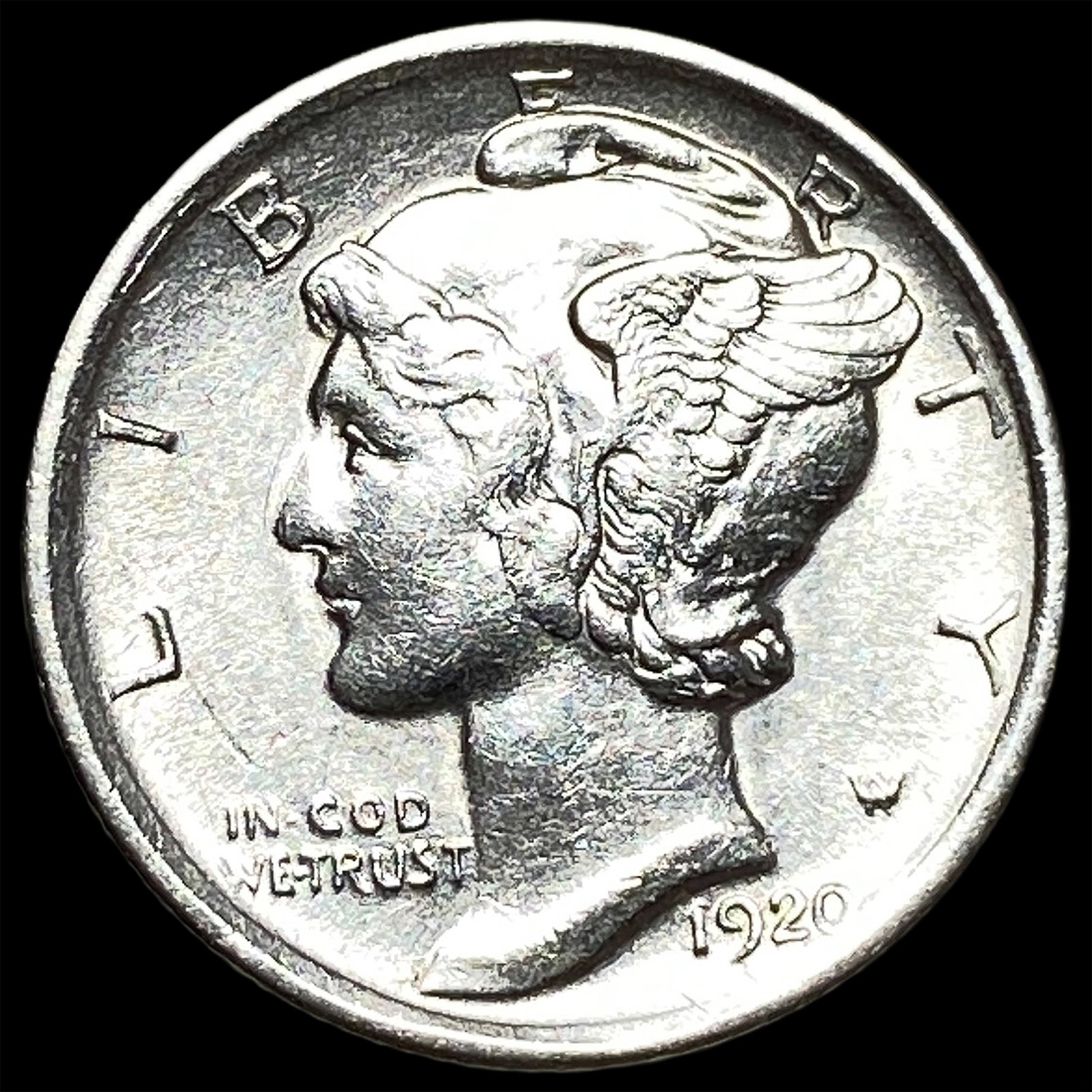 1920 Mercury Dime UNCIRCULATED: 1920 Mercury Dime UNCIRCULATED