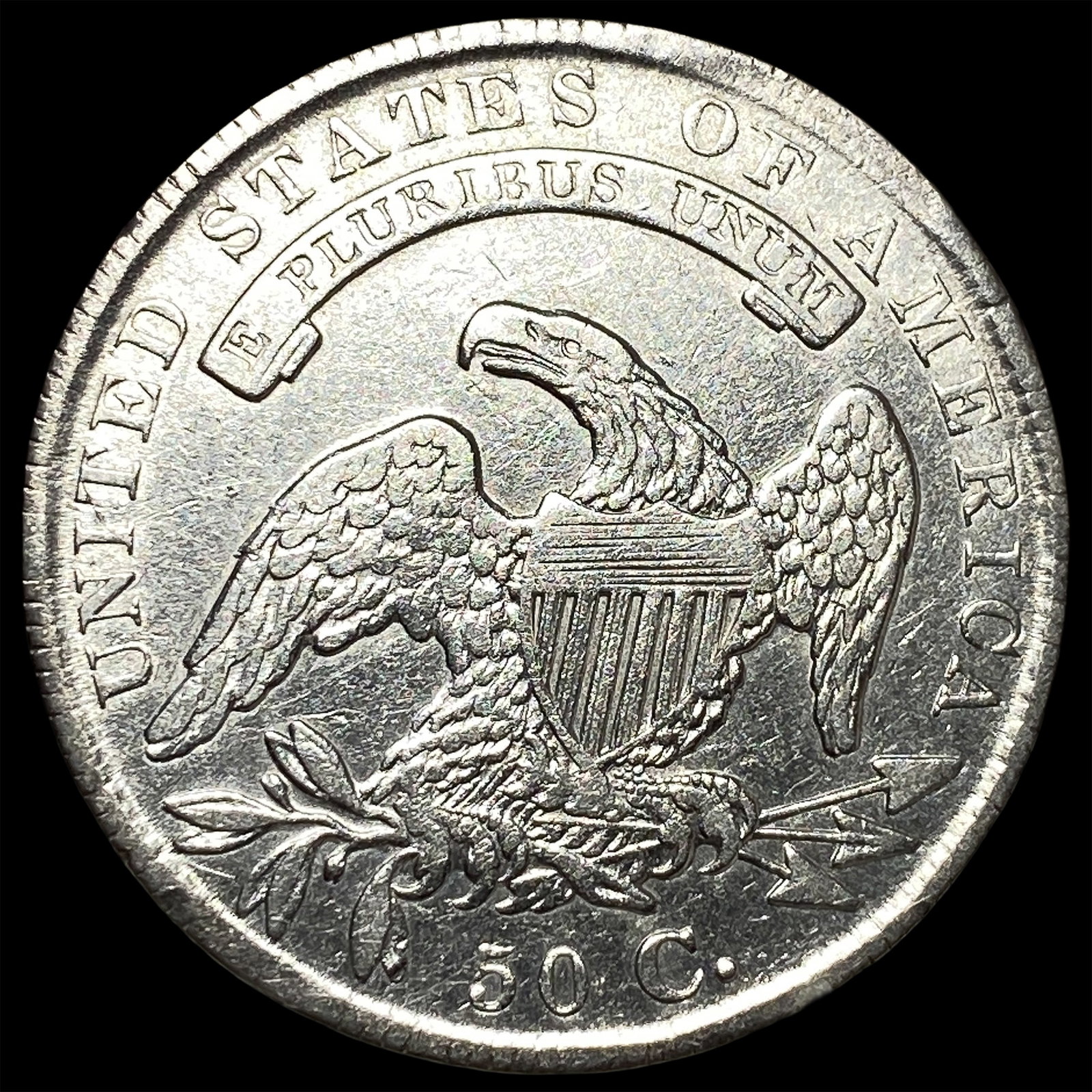 1834 Capped Bust Half Dollar CLOSELY UNCIRCULATED - 2
