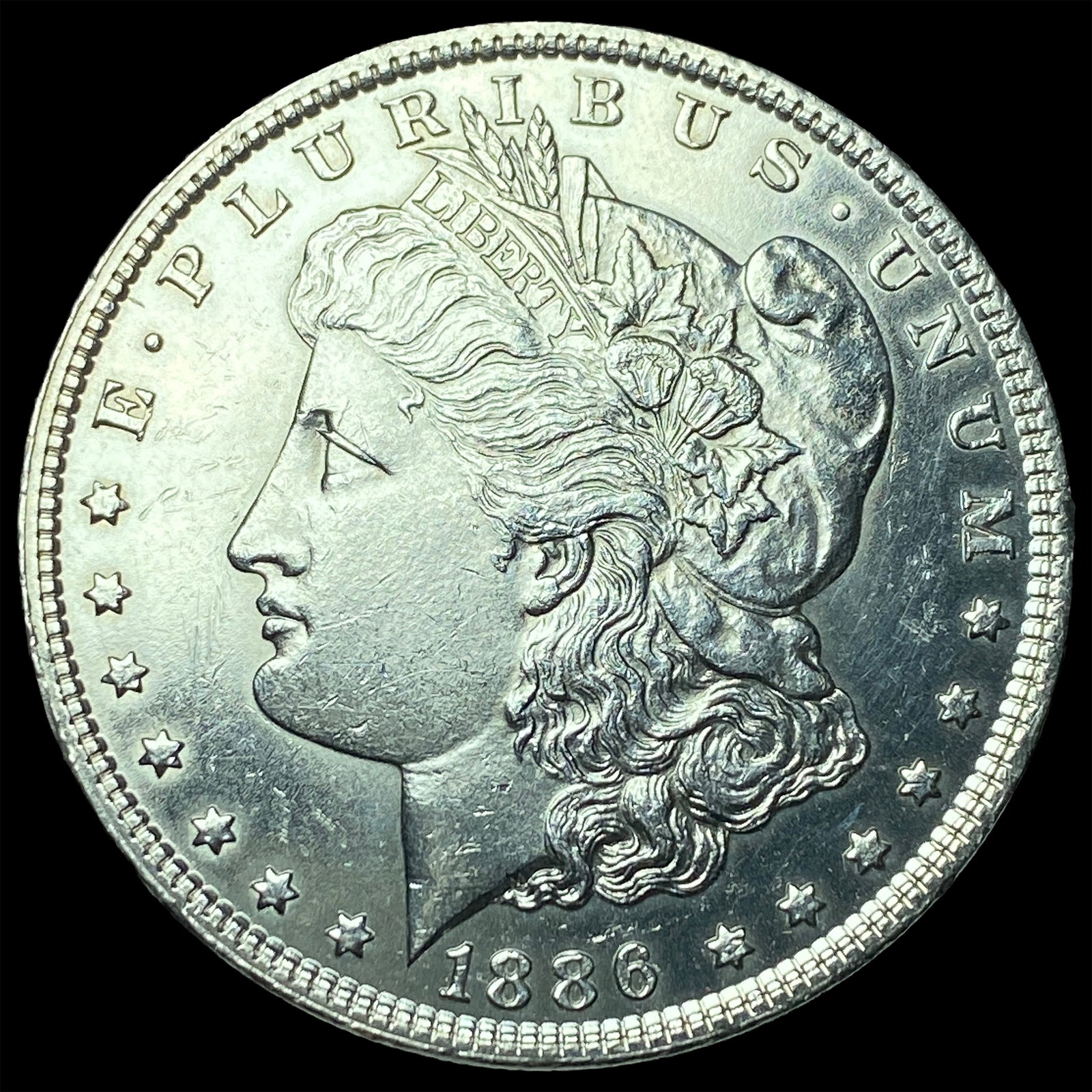 1886 Silver Morgan Dollar UNCIRCULATED: 1886 Silver Morgan Dollar UNCIRCULATED