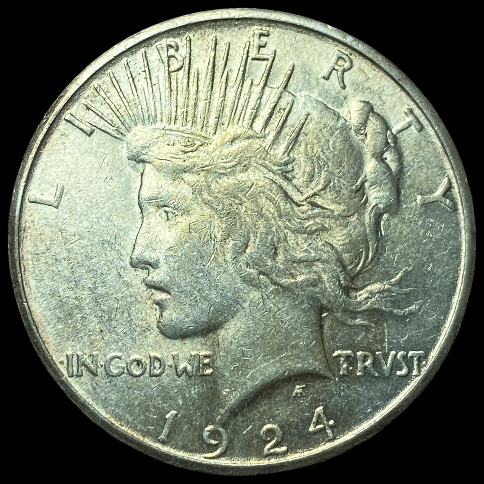 1924 Peace Silver Dollar UNCIRCULATED: 1924 Peace Silver Dollar UNCIRCULATED