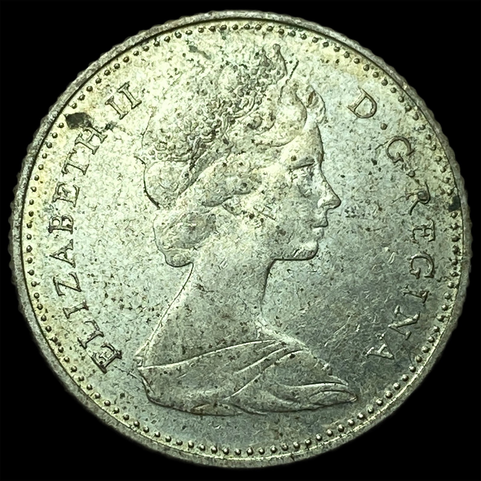 1968 Canada 10 Cents Nickel HIGH GRADE: 1968 Canada 10 Cents Nickel HIGH GRADE