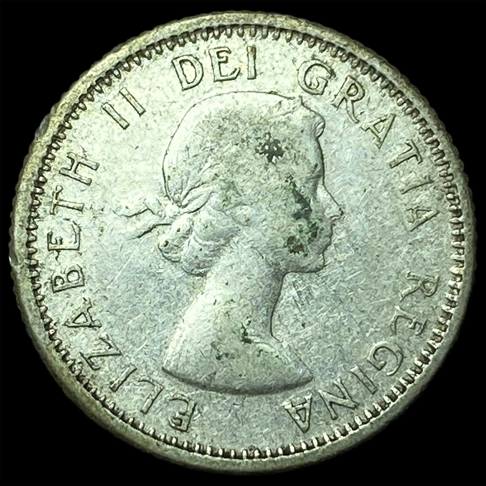 1961 Canada Silver 10 Cents HIGH GRADE: 1961 Canada Silver 10 Cents HIGH GRADE