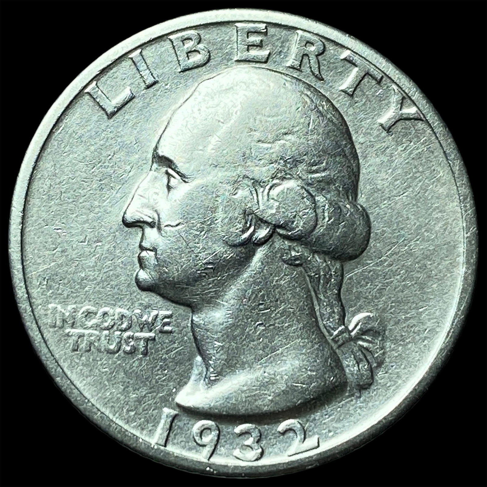 1932-S Silver Washington Quarter UNCIRCULATED (1 of 2)