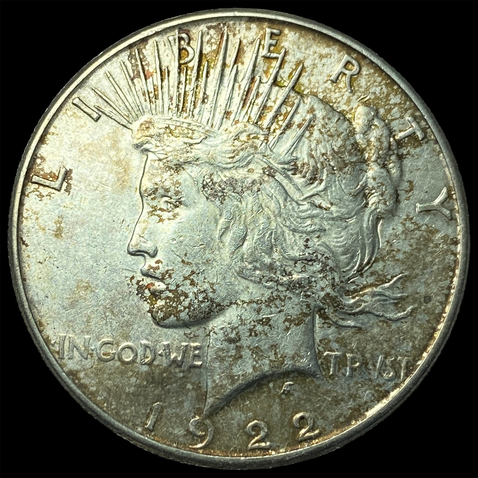 1922 Silver Peace Dollar NEARLY UNCIRCULATED: 1922 Silver Peace Dollar NEARLY UNCIRCULATED
