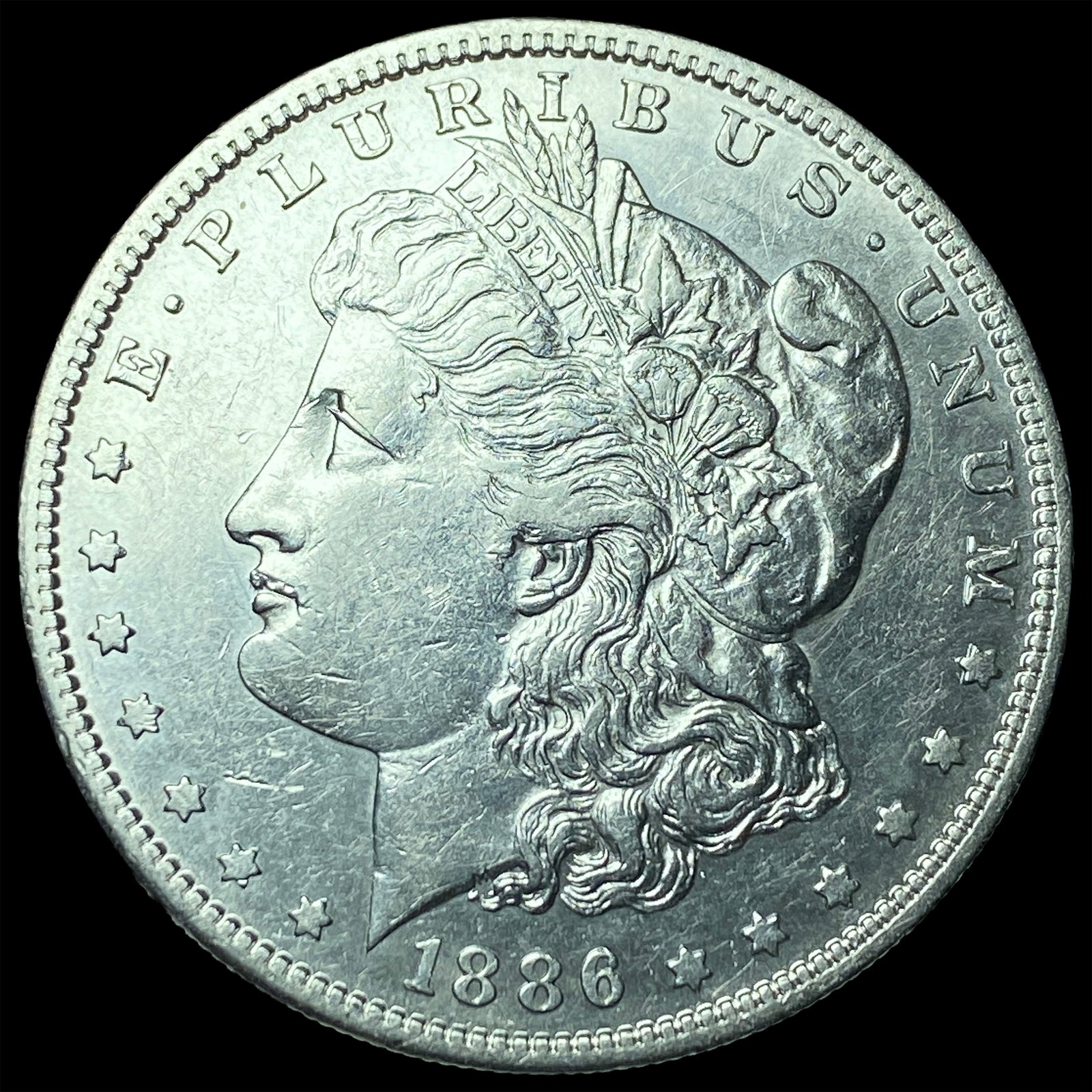 1886-S Silver Morgan Dollar UNCIRCULATED: 1886-S Silver Morgan Dollar UNCIRCULATED