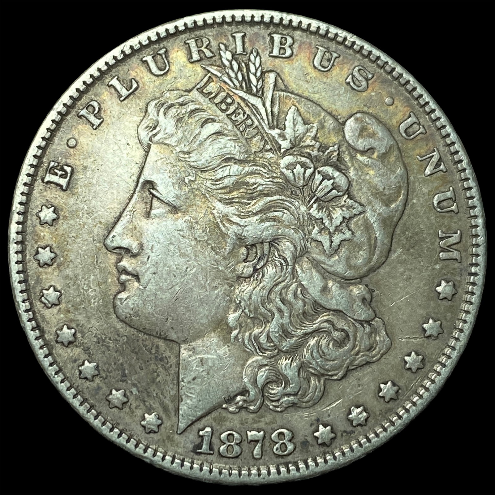 1878 Silver Morgan Dollar CLOSELY UNCIRCULATED: 1878 Silver Morgan Dollar CLOSELY UNCIRCULATED