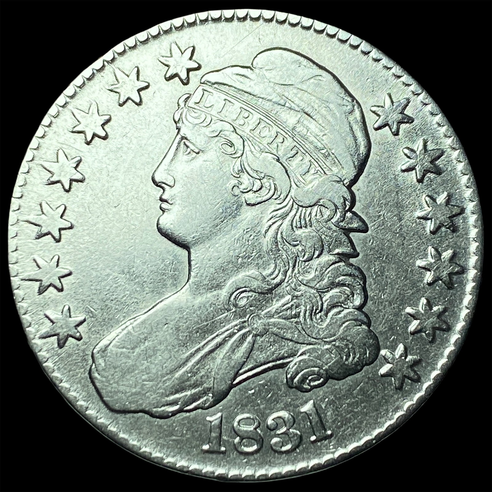 1831 Capped Bust Half Dollar UNCIRCULATED: 1831 Capped Bust Half Dollar UNCIRCULATED