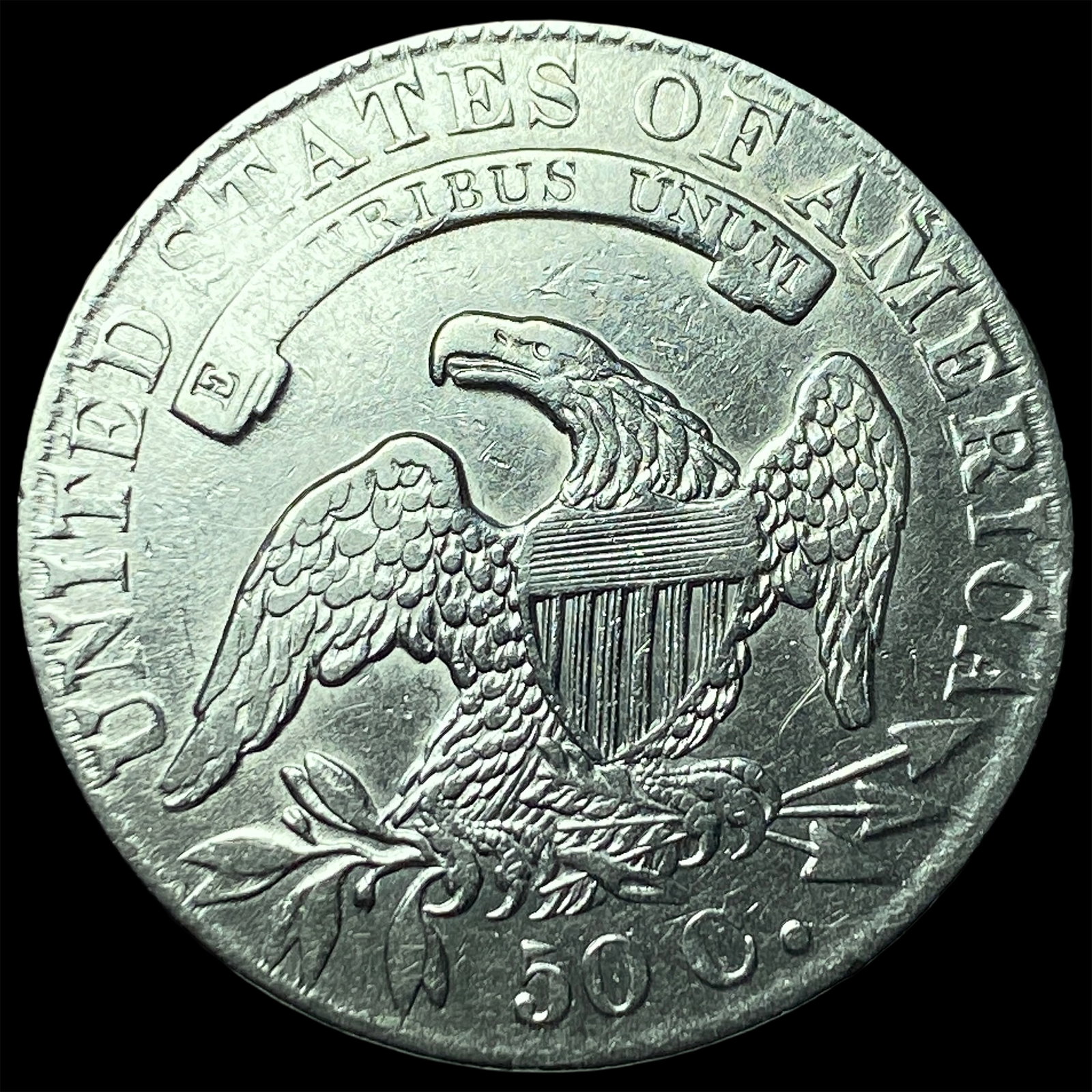 1831 Capped Bust Half Dollar UNCIRCULATED - 2