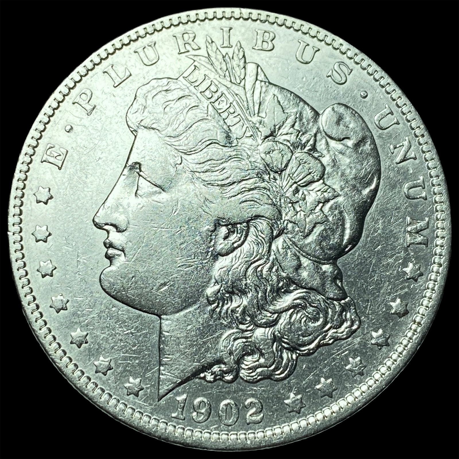 1902 Morgan Silver Dollar UNCIRCULATED: 1902 Morgan Silver Dollar UNCIRCULATED