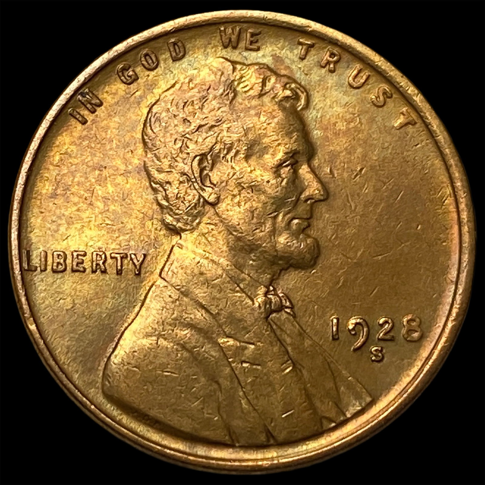 1928-S Lincoln Wheat Cent UNCIRCULATED: 1928-S Lincoln Wheat Cent UNCIRCULATED