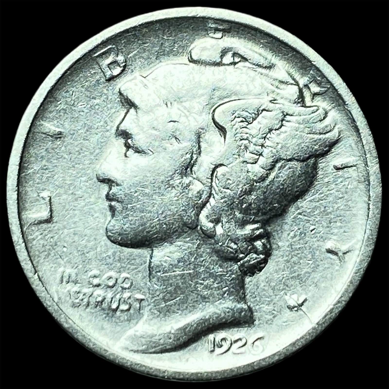 1926 Mercury Dime NEARLY UNCIRCULATED: 1926 Mercury Dime NEARLY UNCIRCULATED