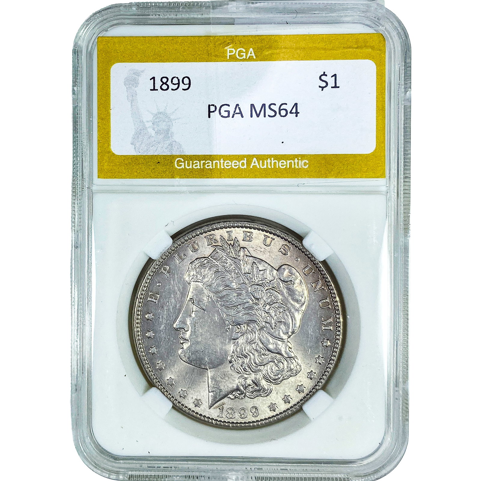 1899 Morgan Silver Dollar PGA MS64: 1899 Morgan Silver Dollar PGA MS64