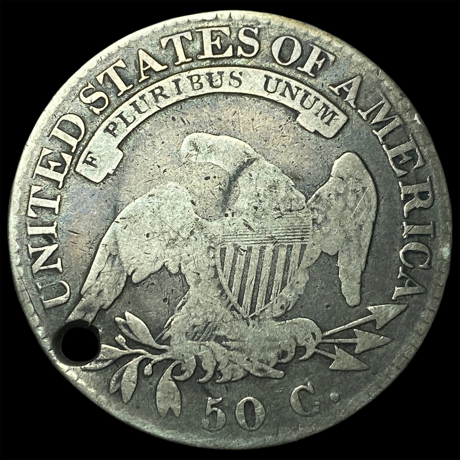 1822 Capped Bust Half Dollar HIGH GRADE - 2