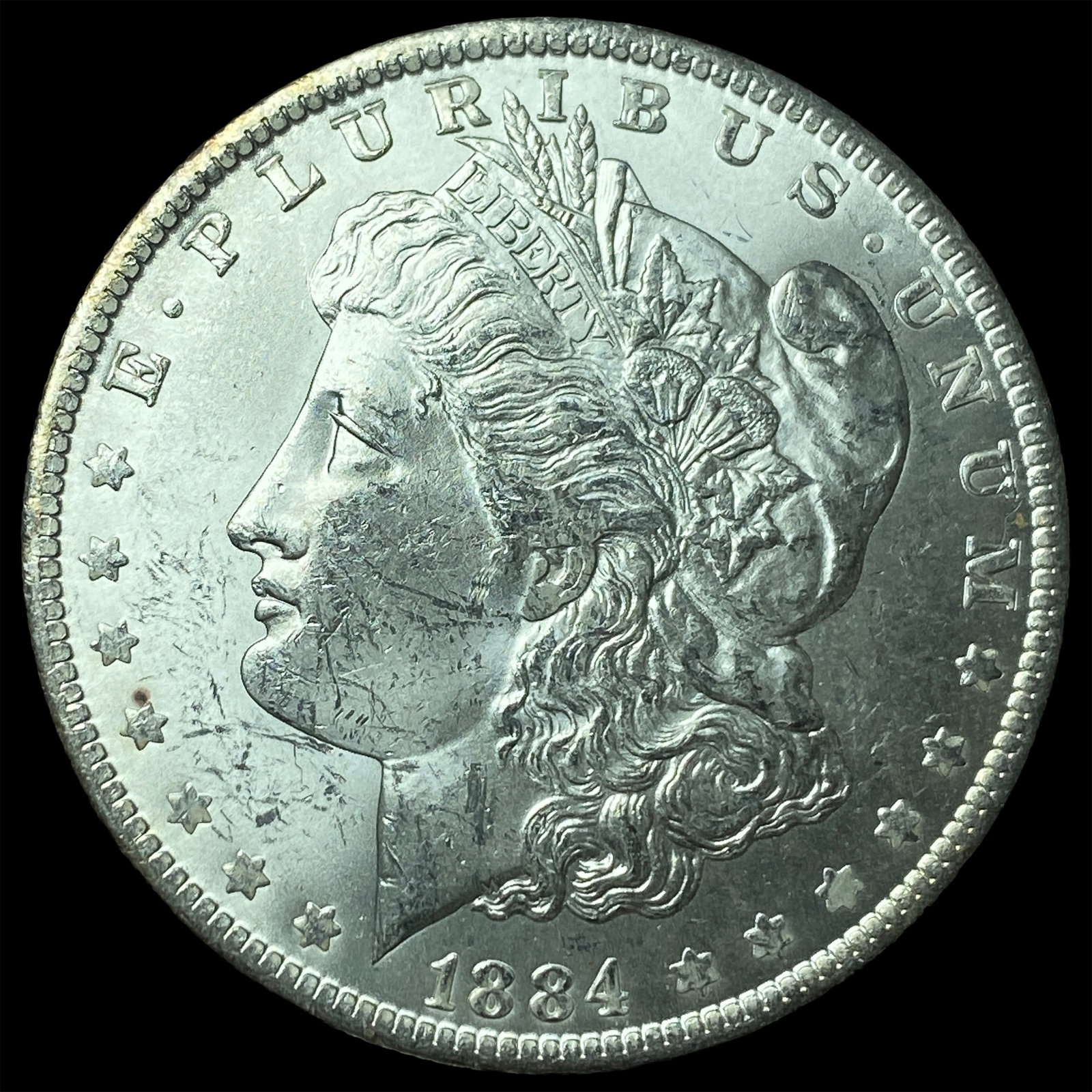 1884 Morgan Silver Dollar UNCIRCULATED: 1884 Morgan Silver Dollar UNCIRCULATED