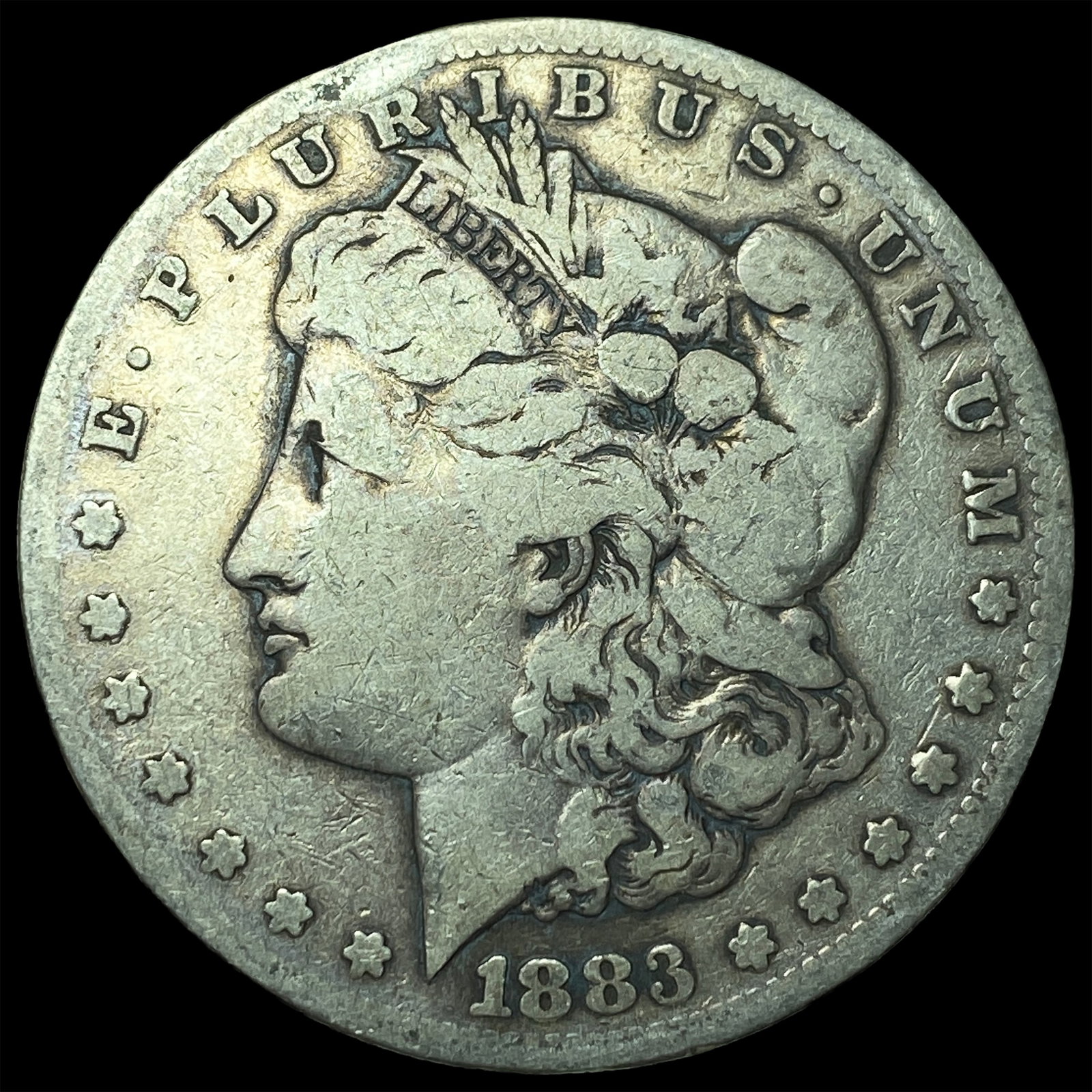 1883 Morgan Silver Dollar LIGHTLY CIRCULATED: 1883 Morgan Silver Dollar LIGHTLY CIRCULATED