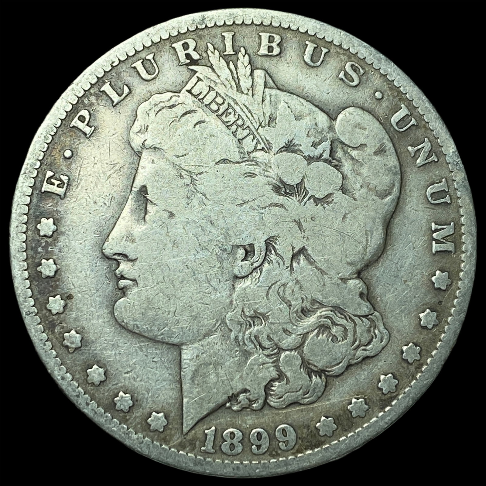 1899-S Silver Morgan Dollar LIGHTLY CIRCULATED: 1899-S Silver Morgan Dollar LIGHTLY CIRCULATED