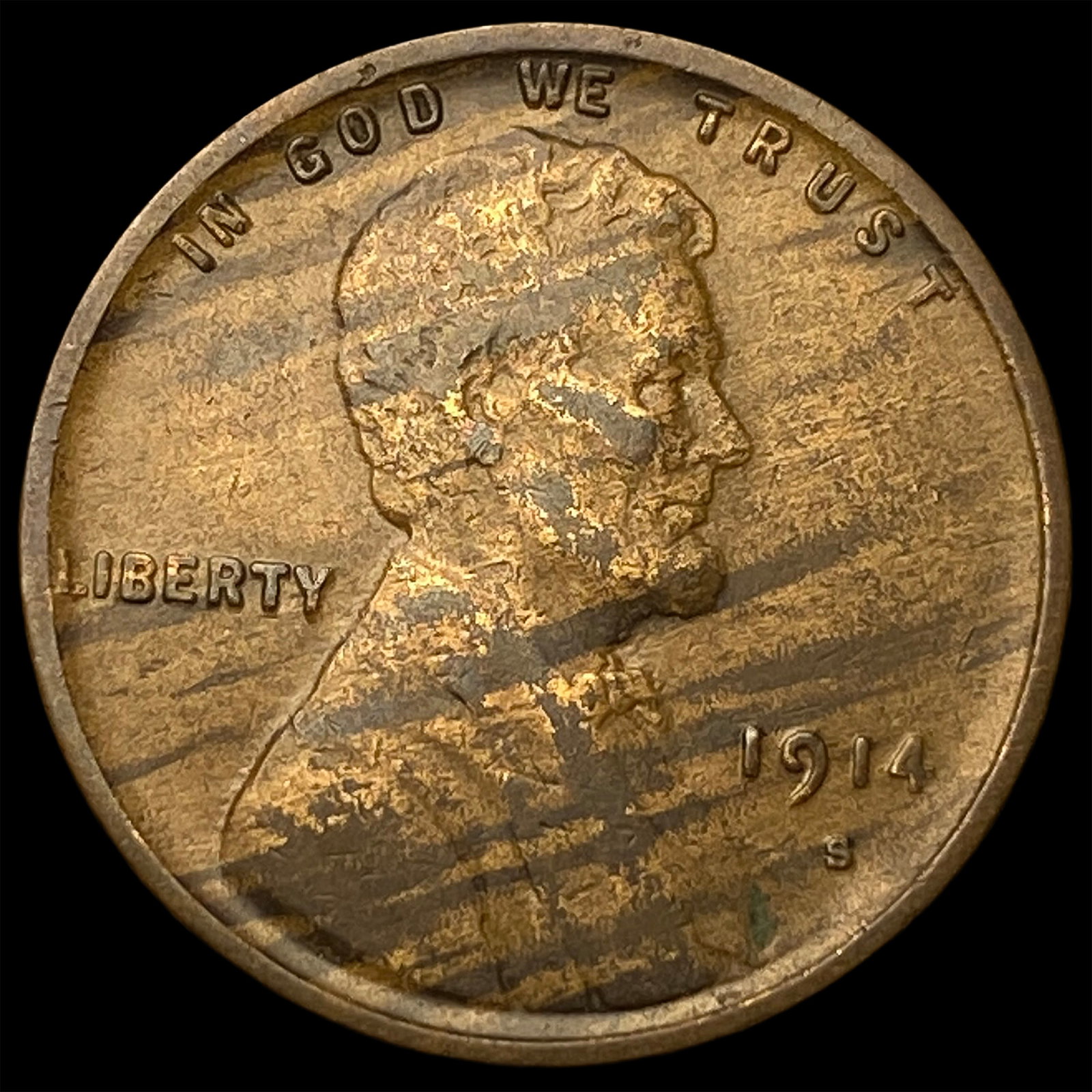 1914-S Lincoln Wheat Cent HIGH GRADE: 1914-S Lincoln Wheat Cent HIGH GRADE