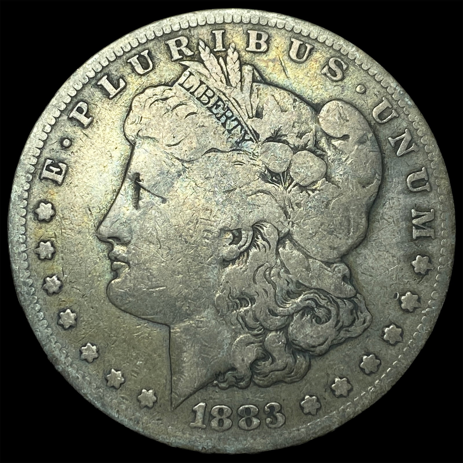 1883-S Silver Morgan Dollar LIGHTLY CIRCULATED: 1883-S Silver Morgan Dollar LIGHTLY CIRCULATED