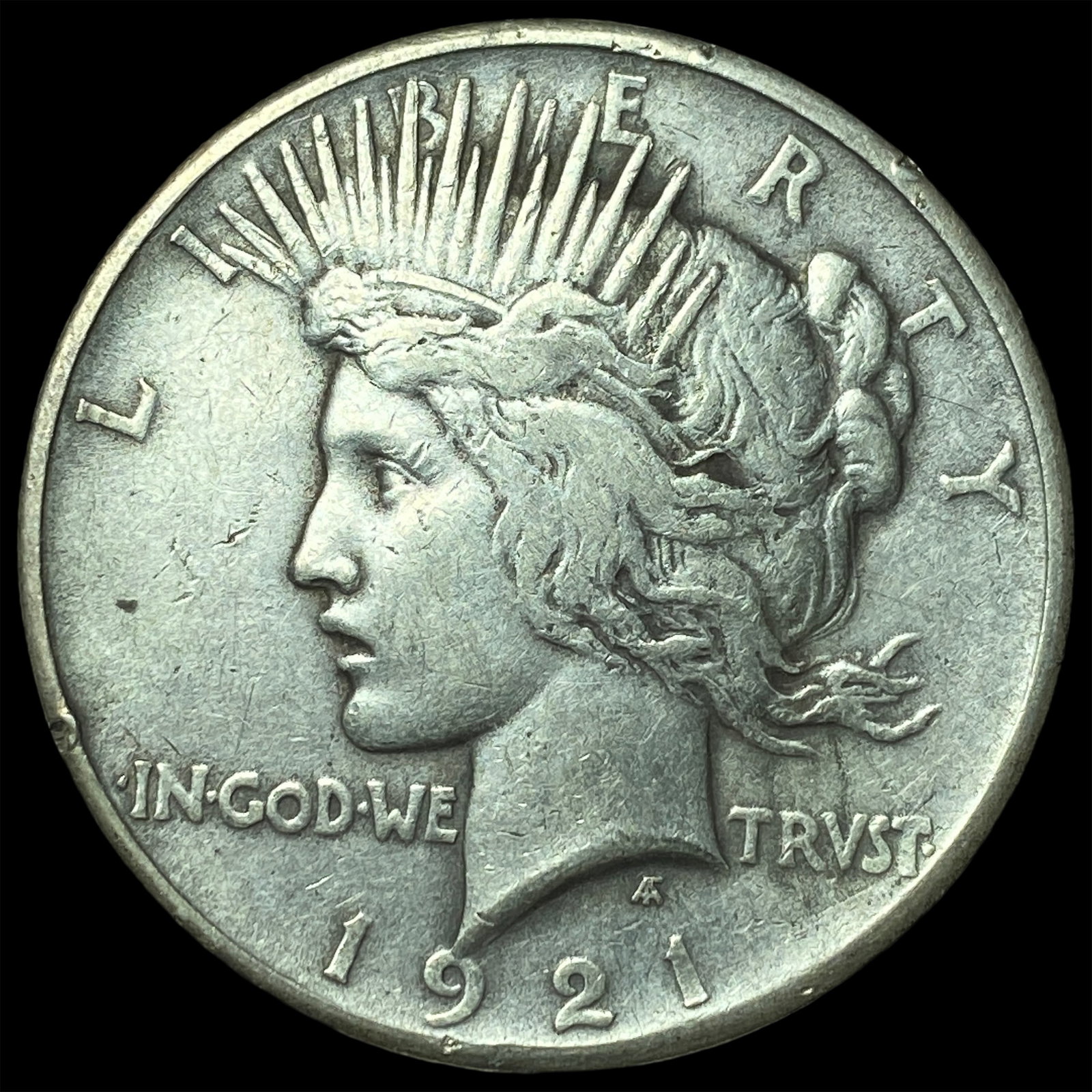 1921 Silver Peace Dollar LIGHTLY CIRCULATED: 1921 Silver Peace Dollar LIGHTLY CIRCULATED