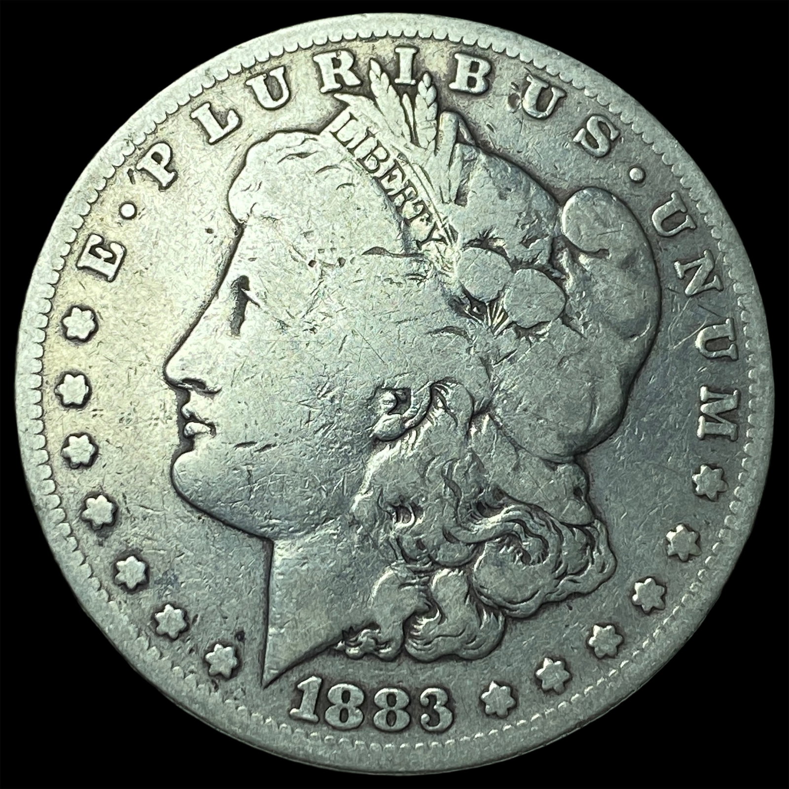 1883 Morgan Silver Dollar LIGHTLY CIRCULATED: 1883 Morgan Silver Dollar LIGHTLY CIRCULATED