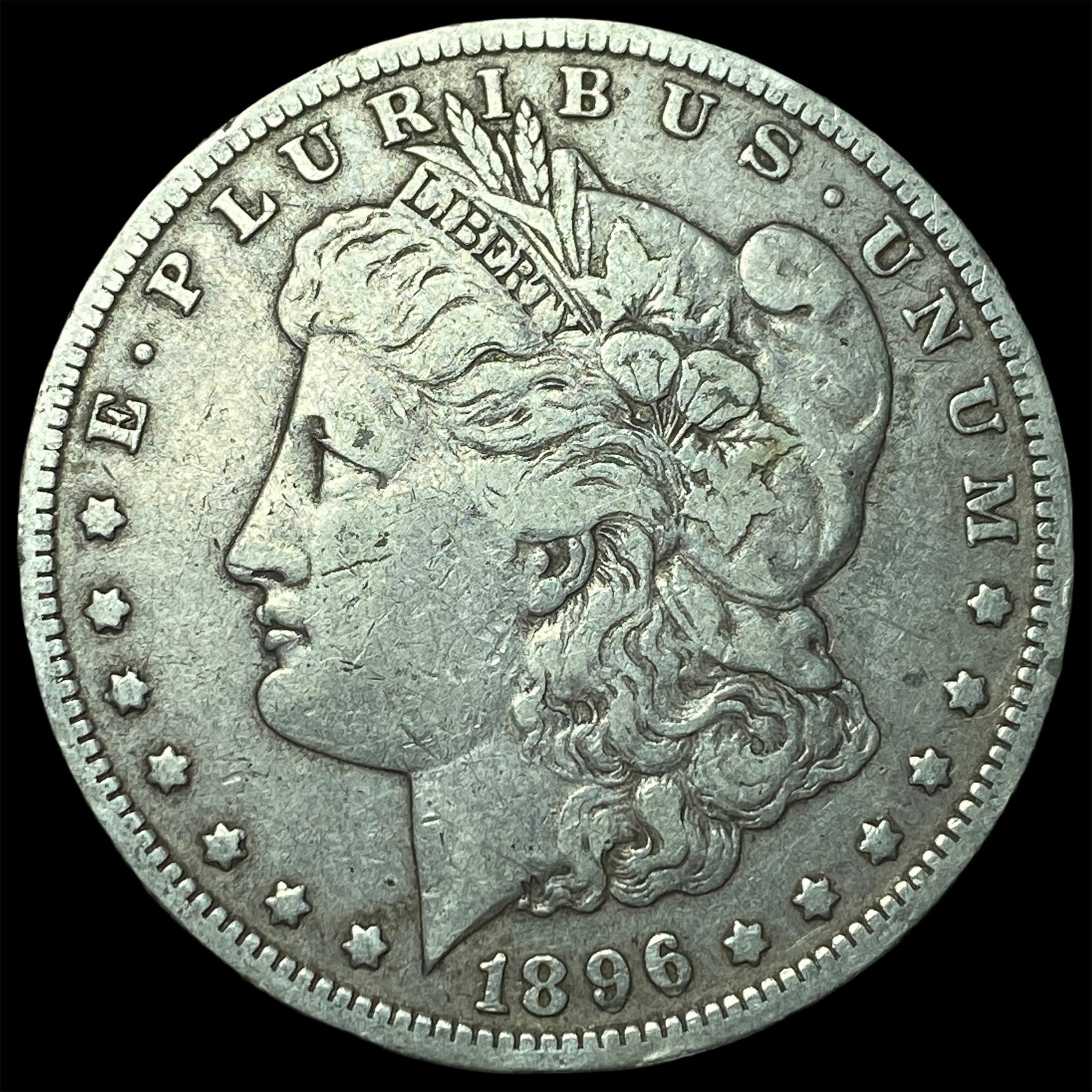 1896-O Silver Morgan Dollar LIGHTLY CIRCULATED: 1896-O Silver Morgan Dollar LIGHTLY CIRCULATED