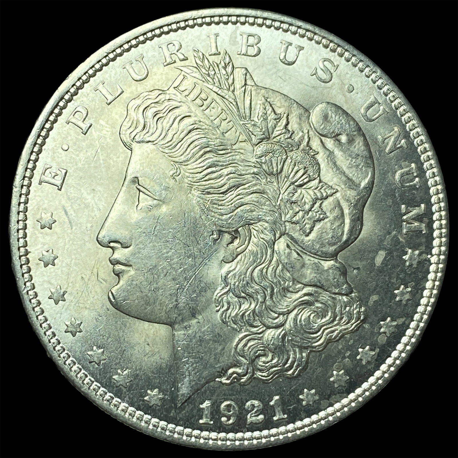 1921 Silver Morgan Dollar UNCIRCULATED: 1921 Silver Morgan Dollar UNCIRCULATED
