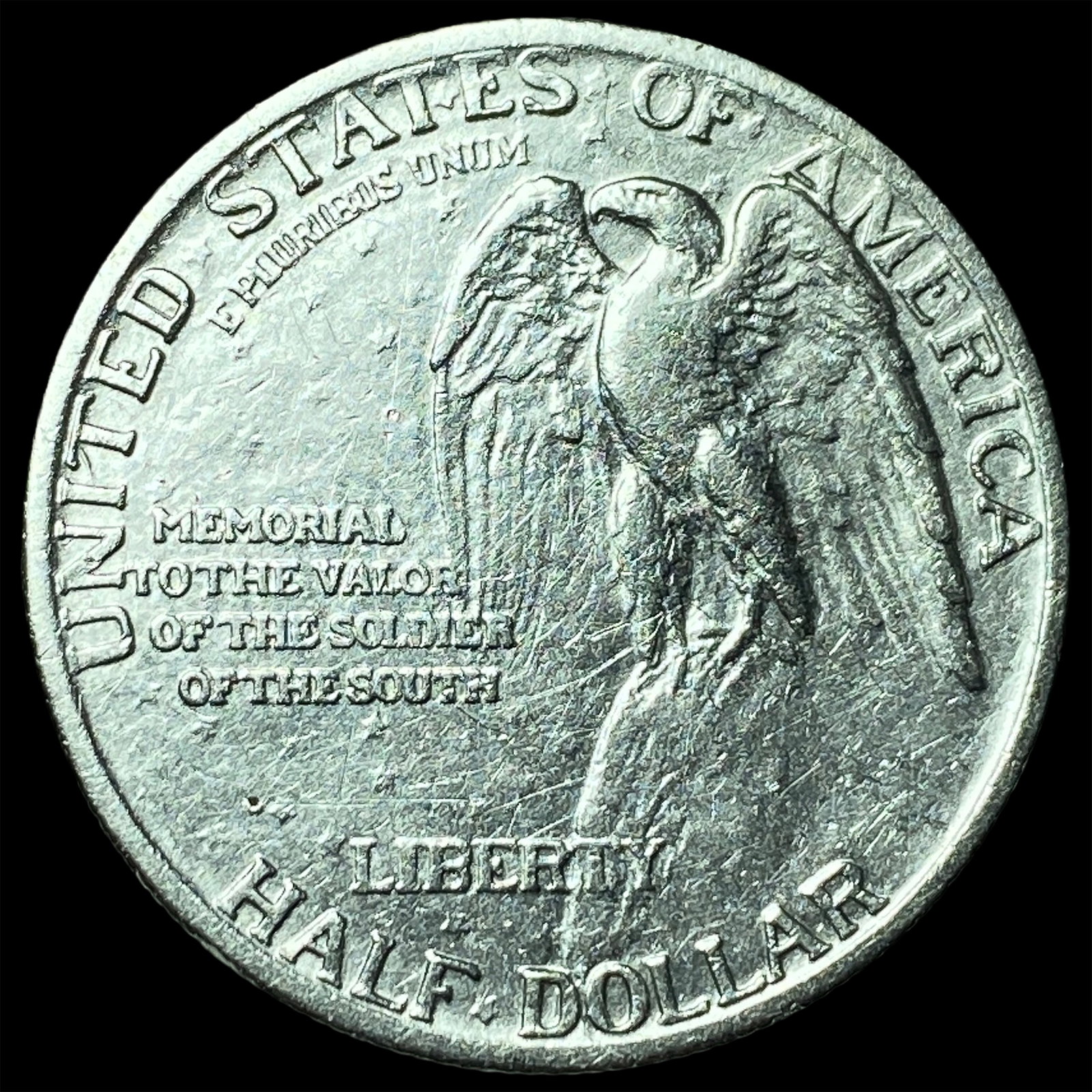 1925 Stone Mountain Silver Half Dollar CLOSELY UNCIRCULATED - 2