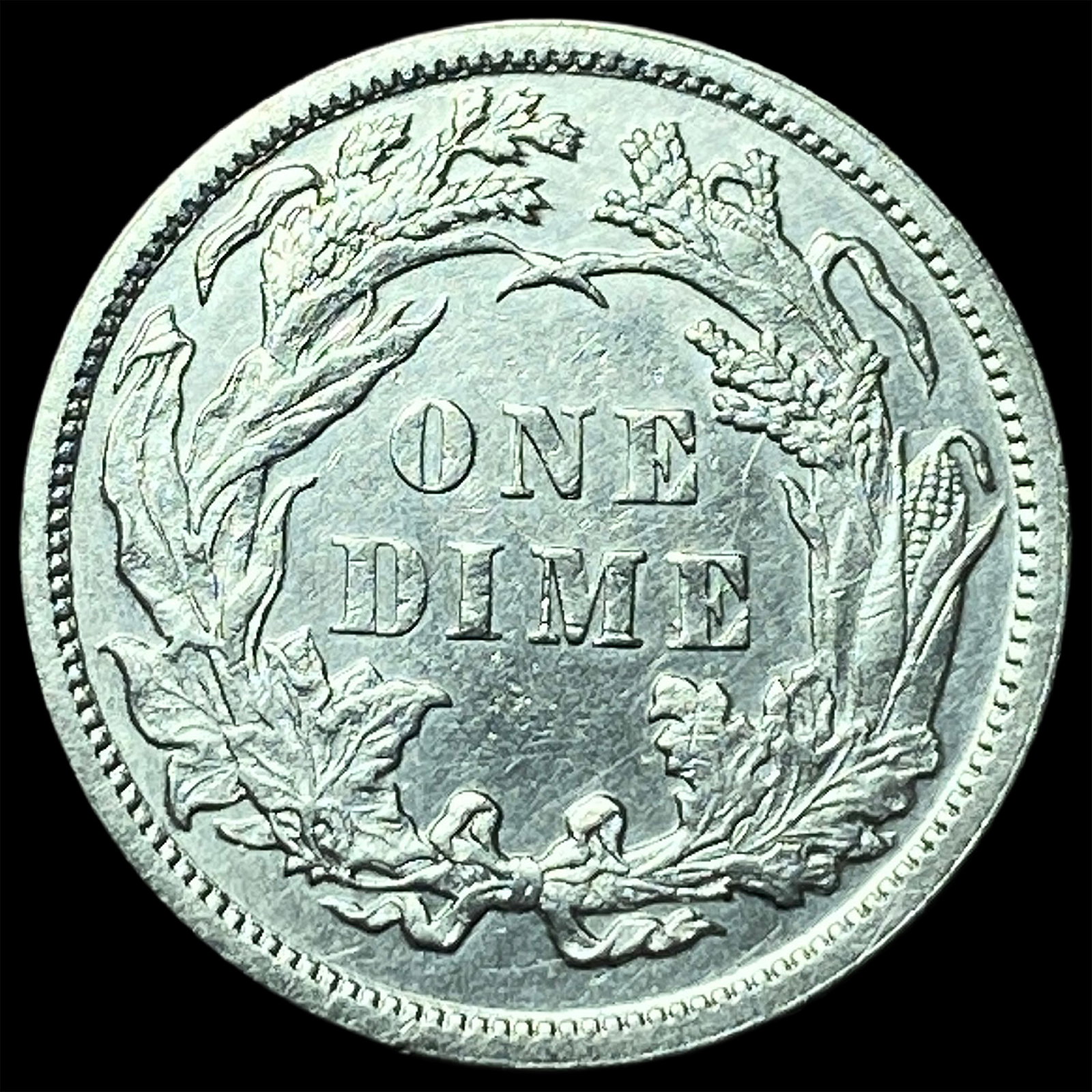 1891 Silver Dime UNCIRCULATED - 2