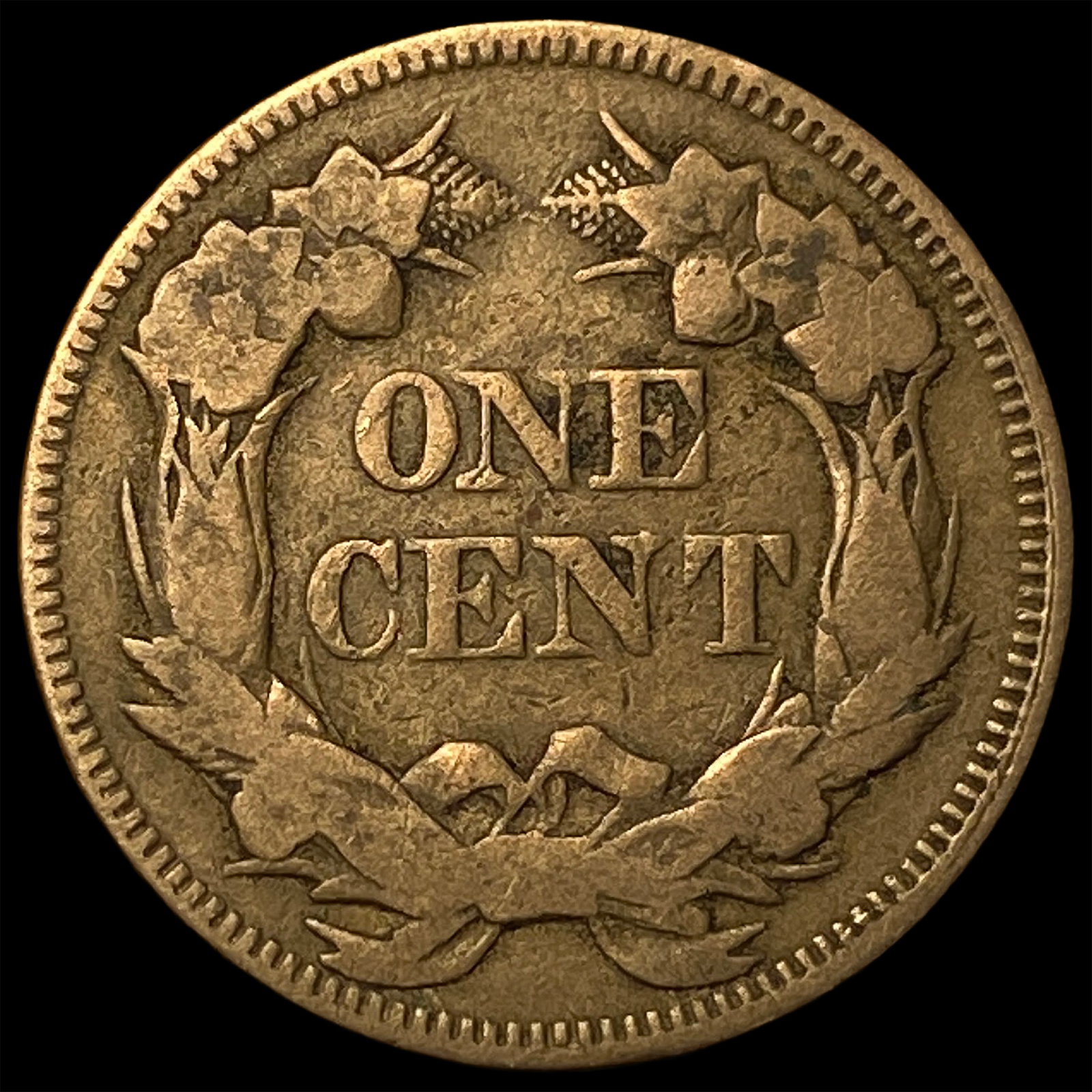 1857 Flying Eagle Cent LIGHTLY CIRCULATED - 2