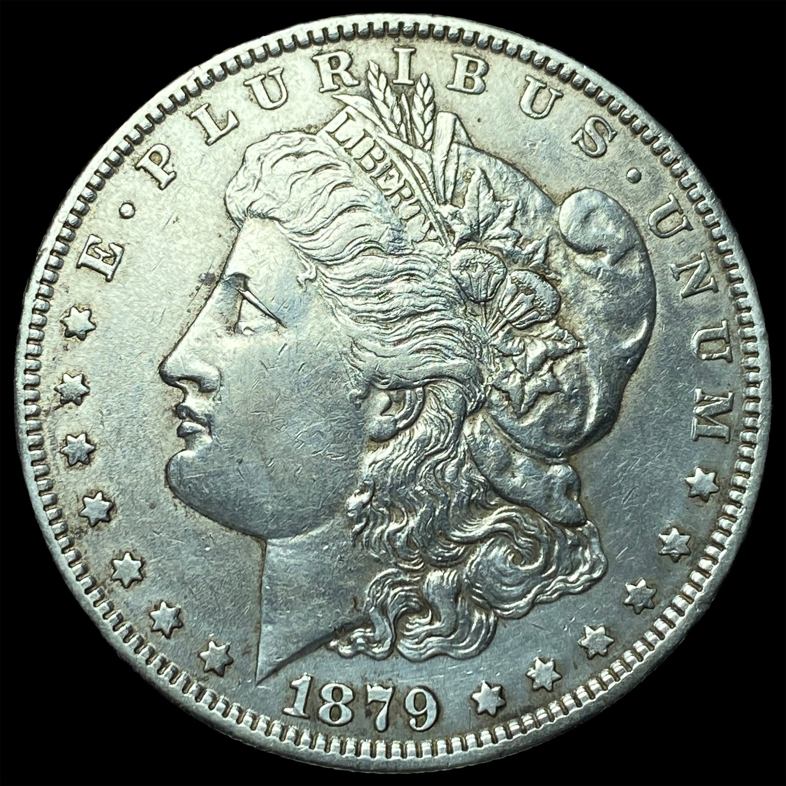 1879-O Silver Morgan Dollar CLOSELY UNCIRCULATED: 1879-O Silver Morgan Dollar CLOSELY UNCIRCULATED