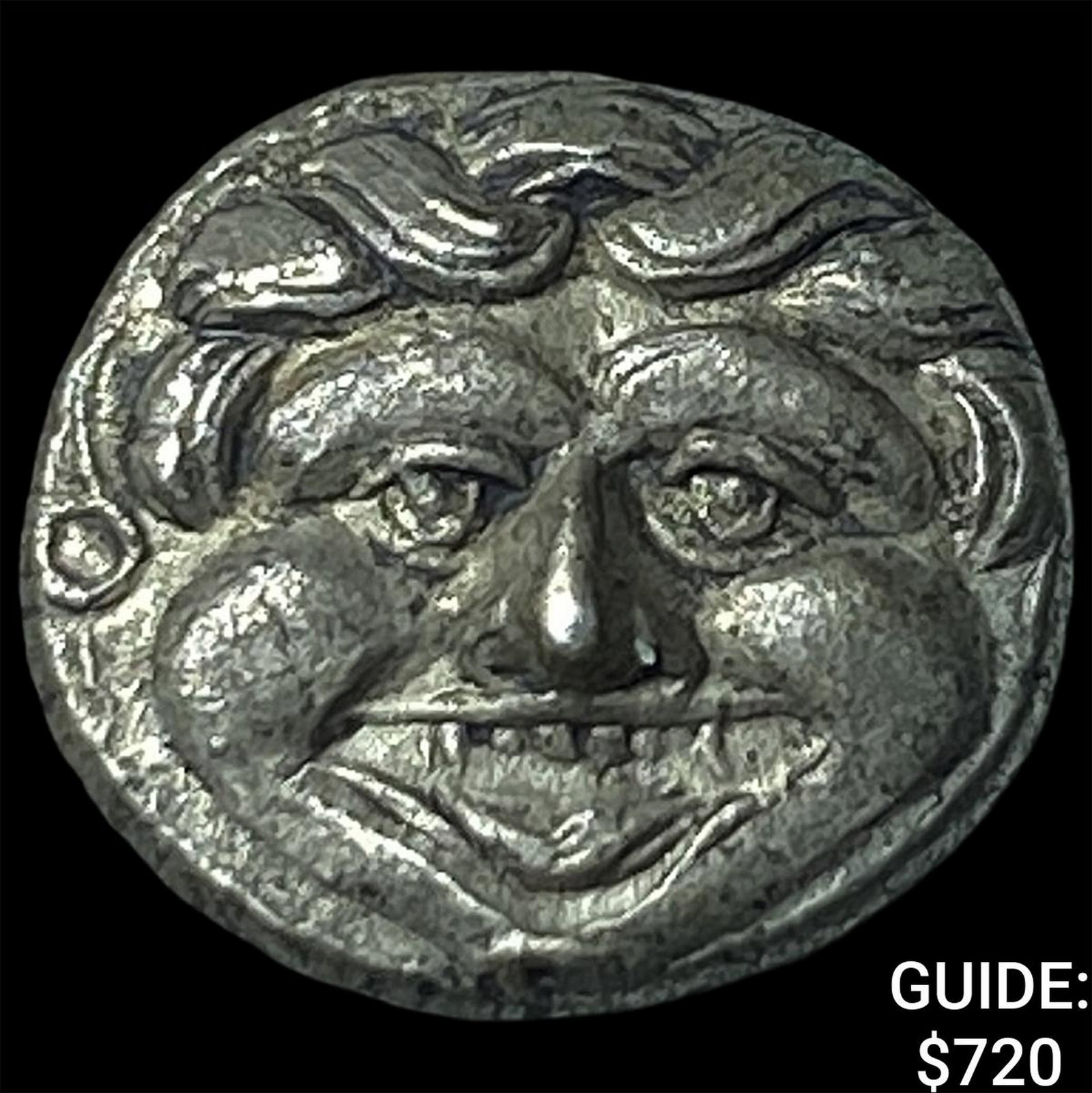 Mysia, Parion 4th Cent. BC Silver Hemidrachm: Mysia, Parion 4th Cent. BC Silver Hemidrachm