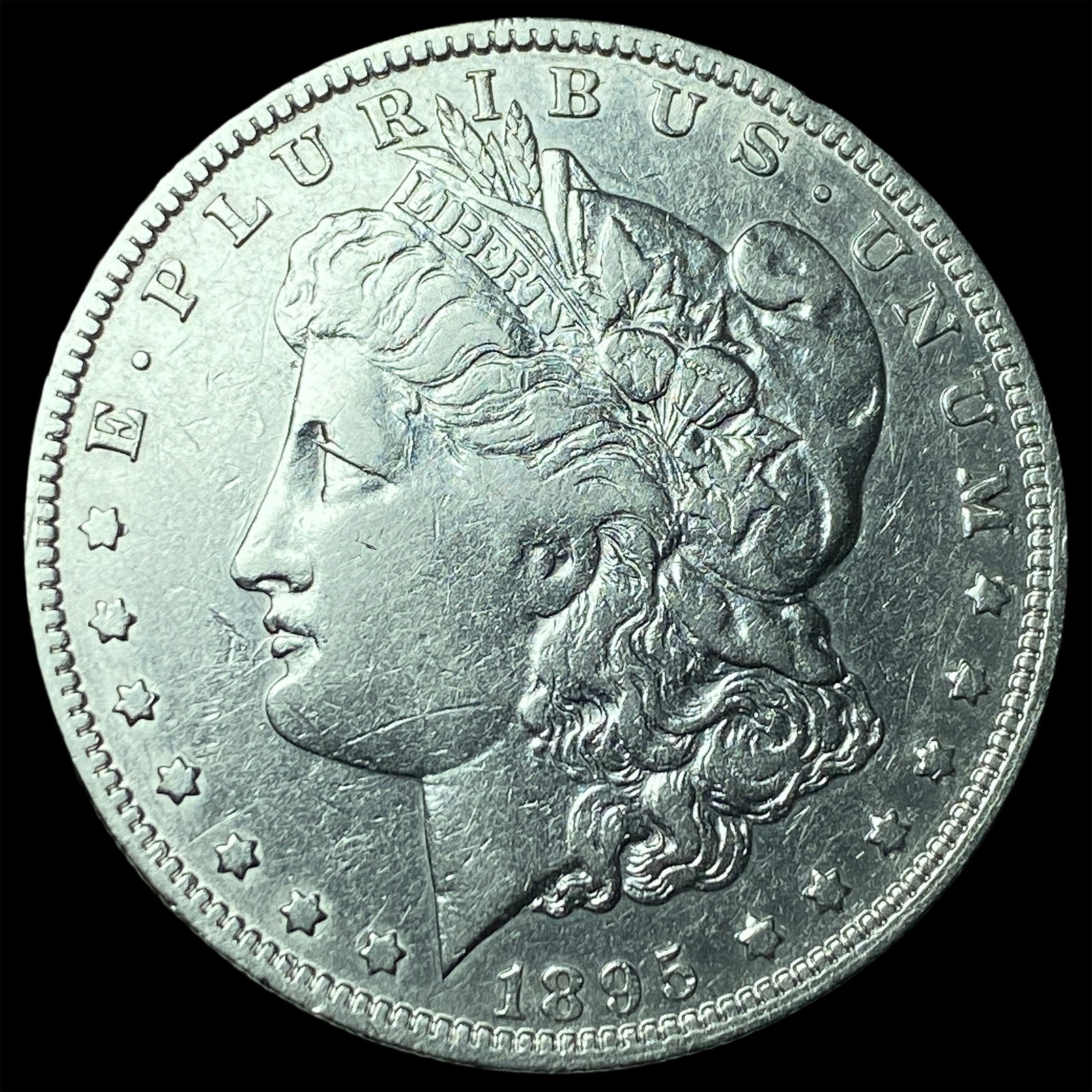 1895 Morgan Silver Dollar CHOICE AU (1 of 2)