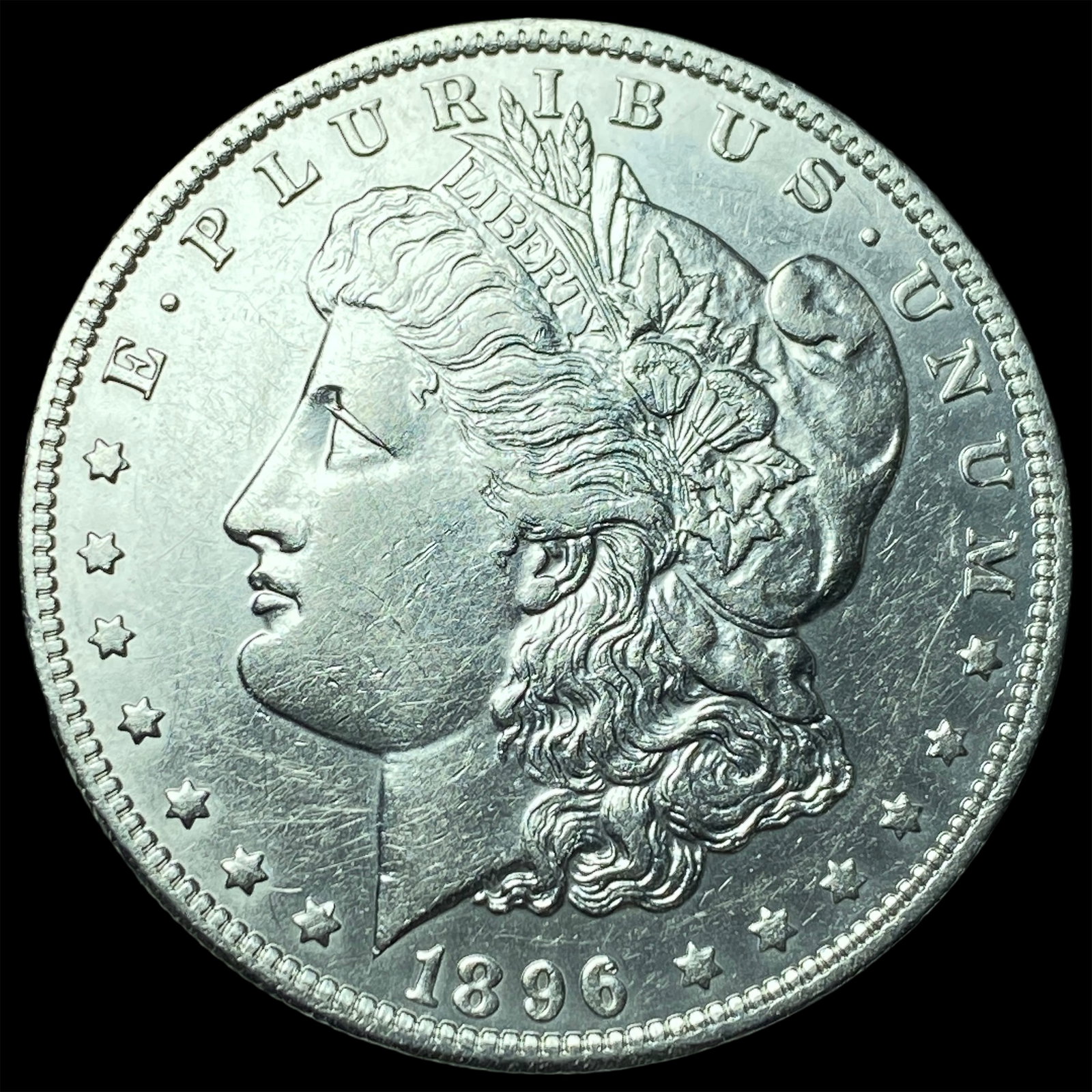 1896 Morgan Silver Dollar UNCIRCULATED: 1896 Morgan Silver Dollar UNCIRCULATED