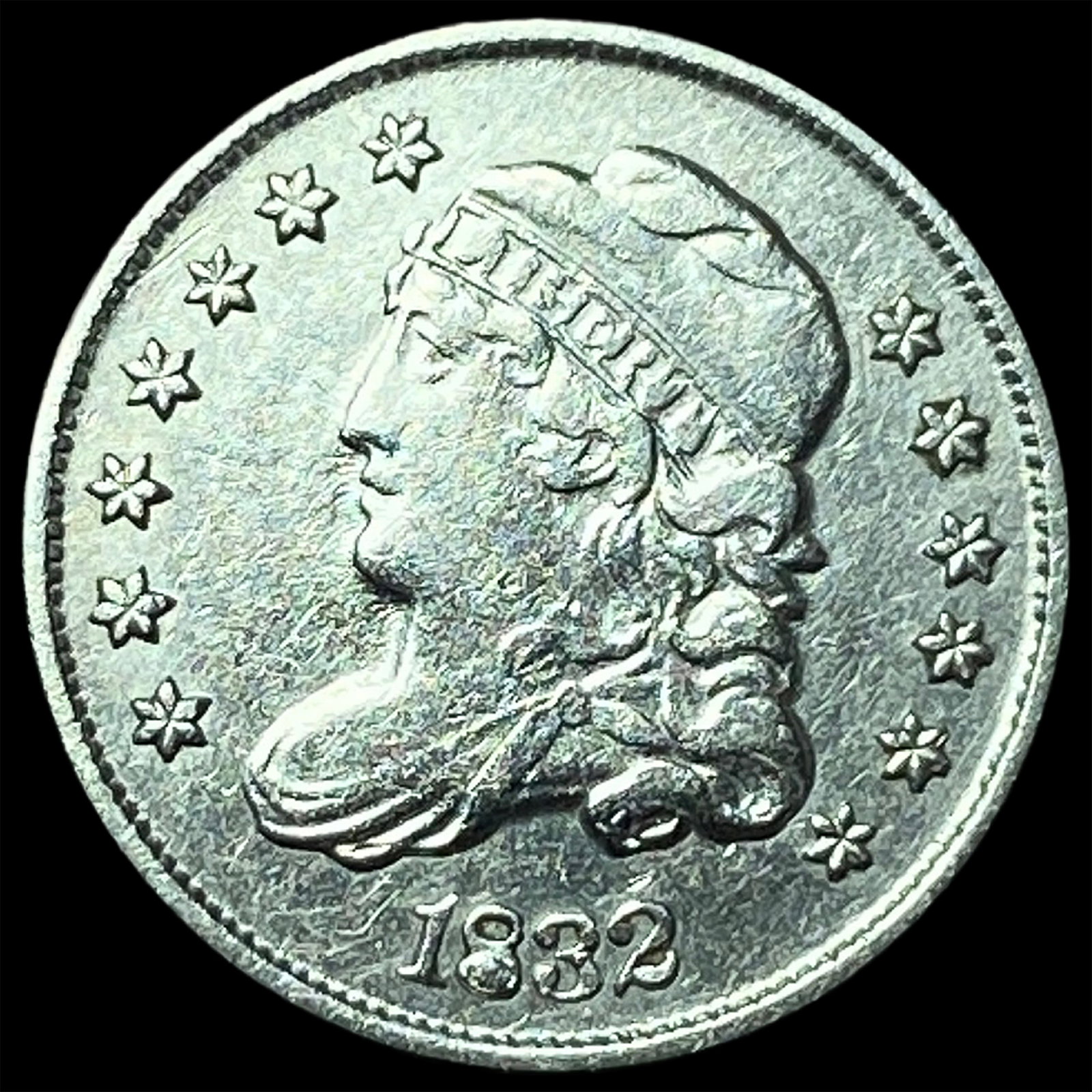 1832 Capped Bust Half Dime UNCIRCULATED: 1832 Capped Bust Half Dime UNCIRCULATED