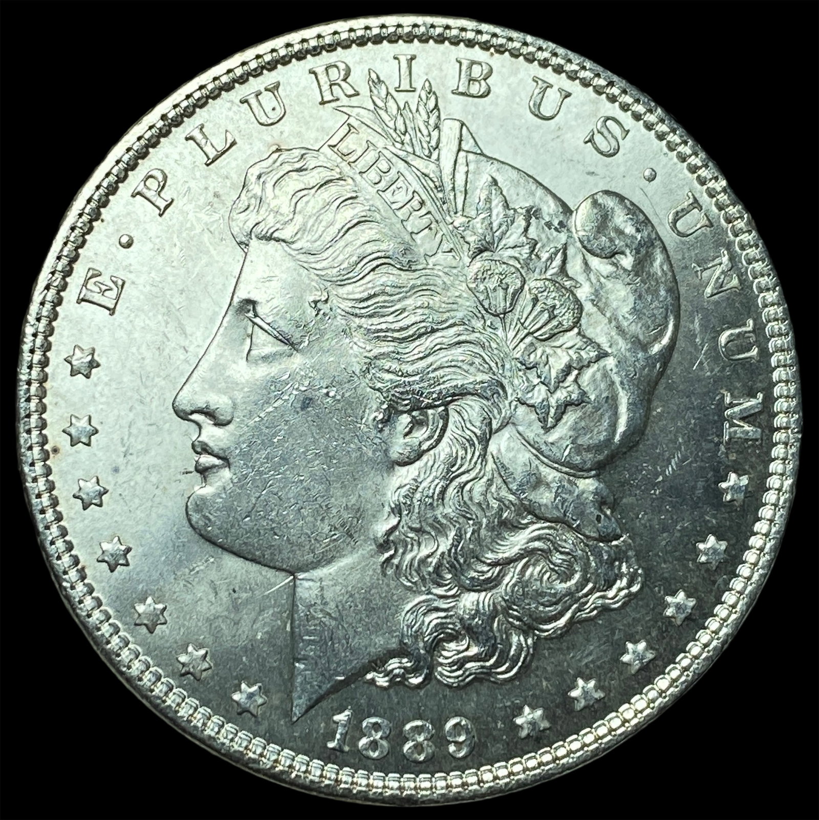 1889 Morgan Silver Dollar CHOICE BU: 1889 Morgan Silver Dollar CHOICE BU