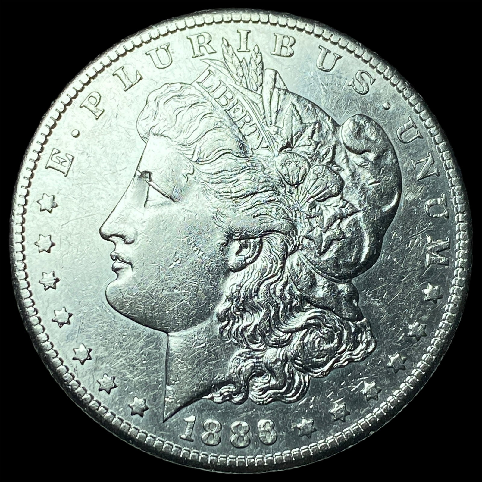 1880 Morgan Silver Dollar CLOSELY UNCIRCULATED: 1880 Morgan Silver Dollar CLOSELY UNCIRCULATED