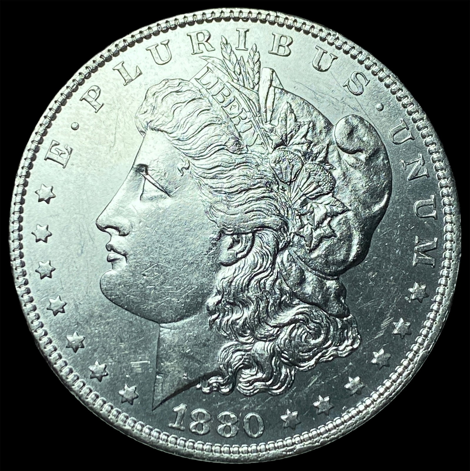 1880 Morgan Silver Dollar UNCIRCULATED: 1880 Morgan Silver Dollar UNCIRCULATED