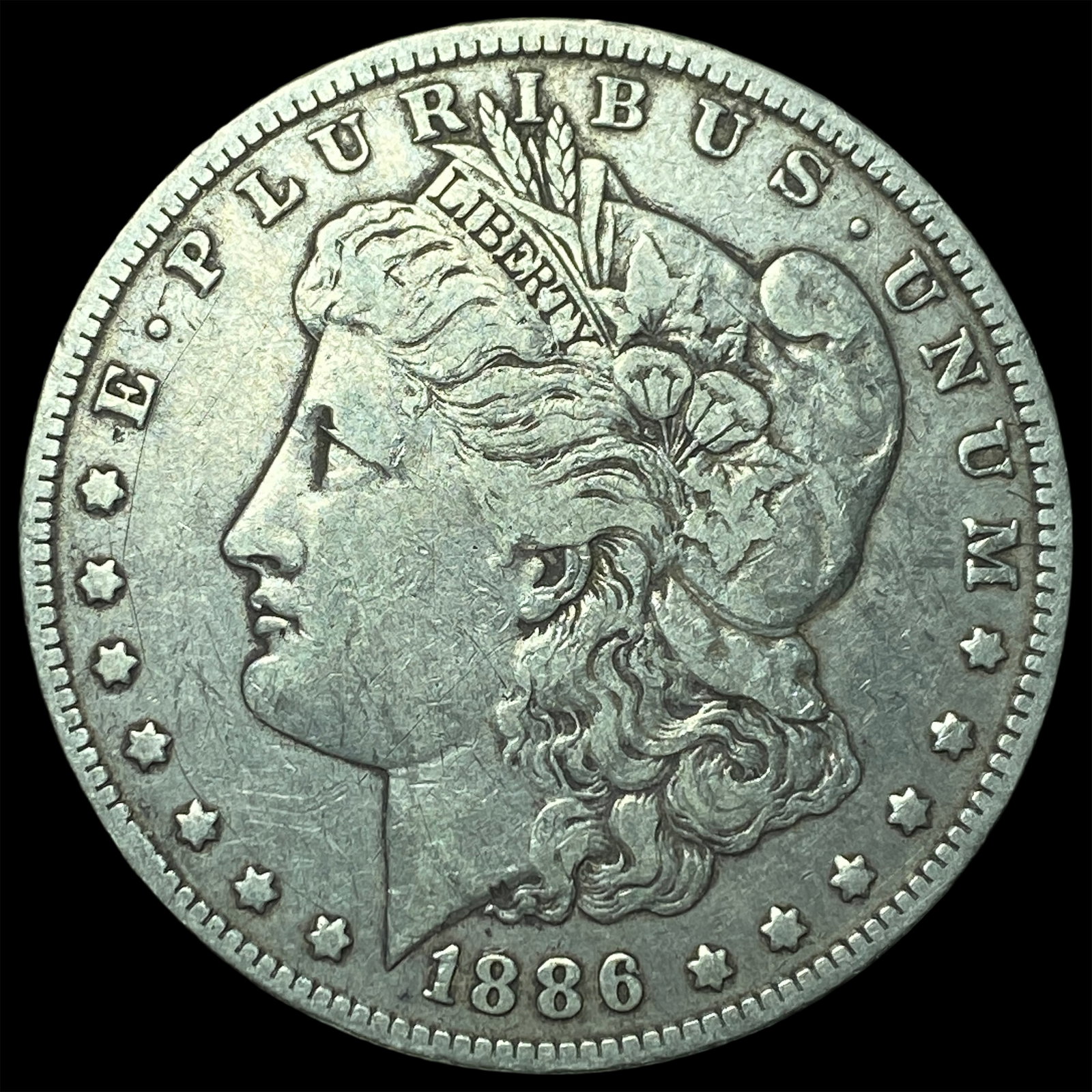 1886-O Silver Morgan Dollar NEARLY UNCIRCULATED: 1886-O Silver Morgan Dollar NEARLY UNCIRCULATED