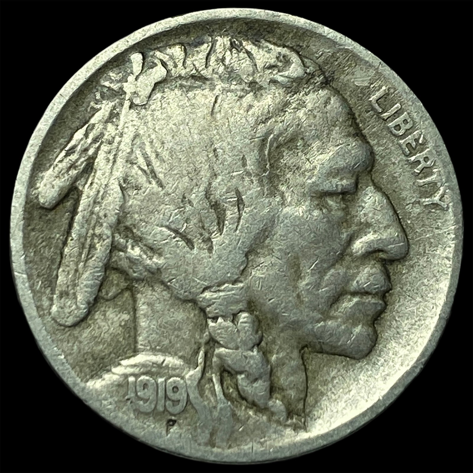 1919-S Buffalo Nickel NEARLY UNCIRCULATED: 1919-S Buffalo Nickel NEARLY UNCIRCULATED