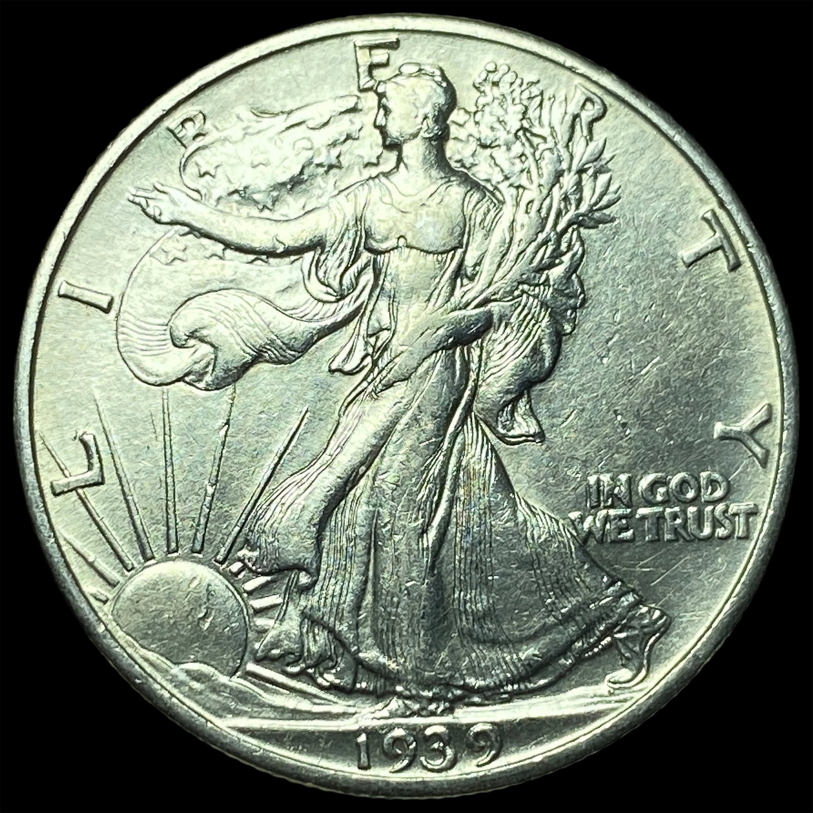 1939 Walking Liberty Half Dollar UNCIRCULATED: 1939 Walking Liberty Half Dollar UNCIRCULATED