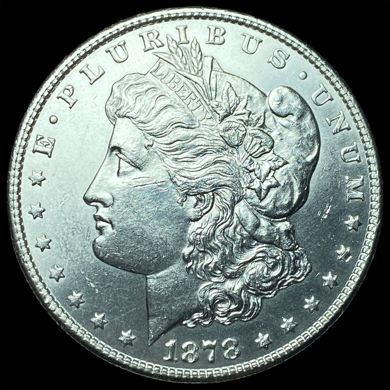 1878-S Silver Morgan Dollar UNCIRCULATED: 1878-S Silver Morgan Dollar UNCIRCULATED