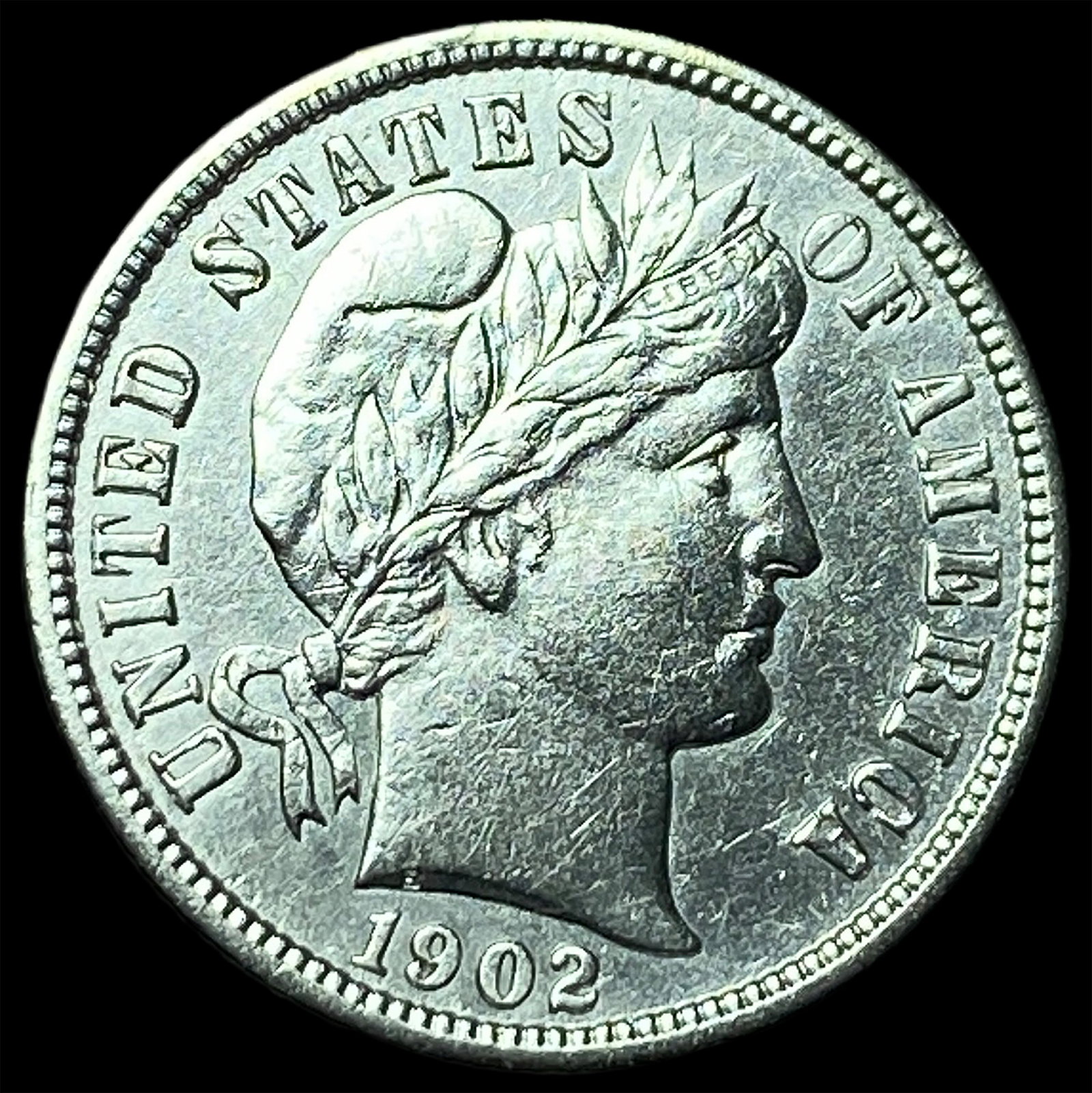 1902 Barber Dime UNCIRCULATED (1 of 2)