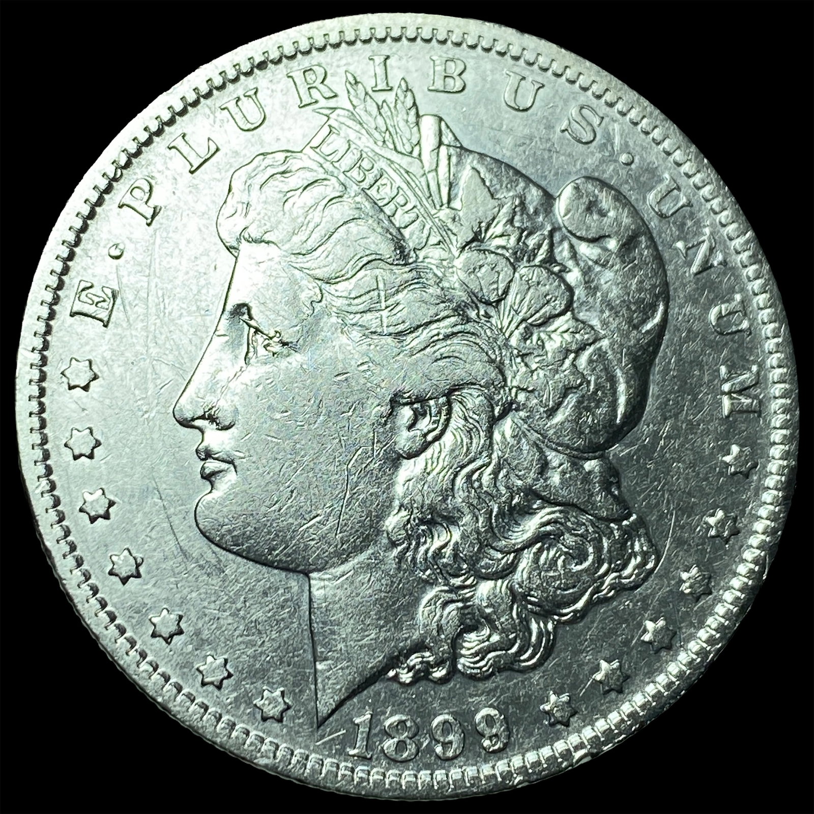 1898 Morgan Silver Dollar CLOSELY UNCIRCULATED: 1898 Morgan Silver Dollar CLOSELY UNCIRCULATED