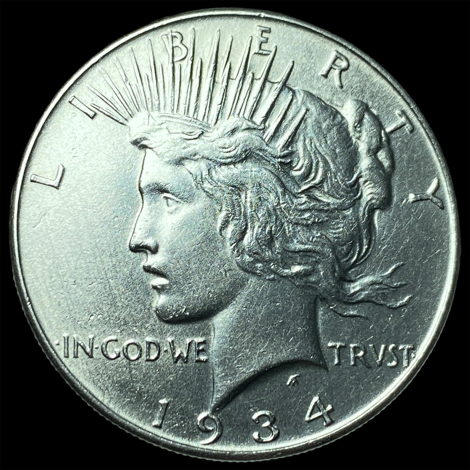 1934 Silver Peace Dollar UNCIRCULATED: 1934 Silver Peace Dollar UNCIRCULATED